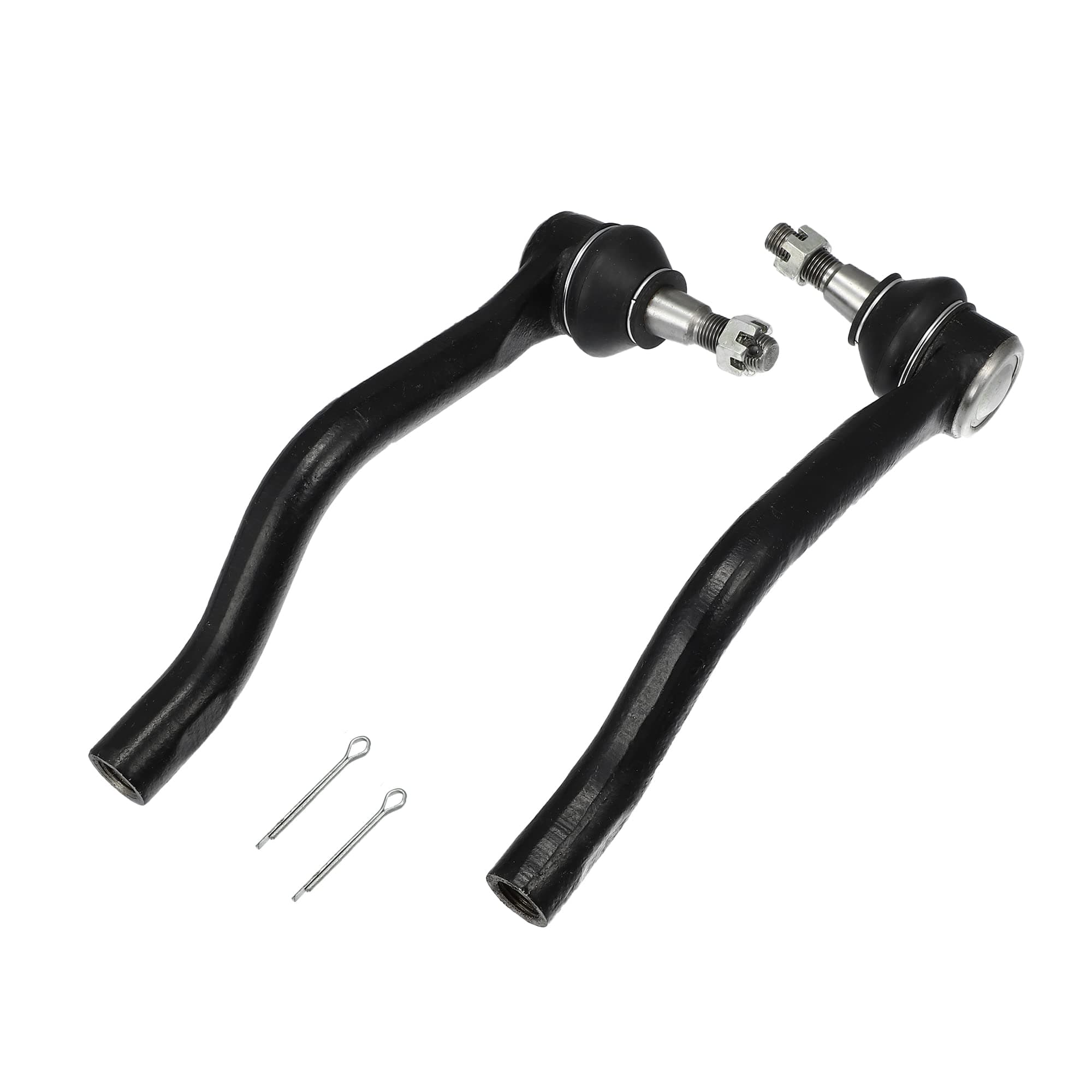 X AUTOHAUX 2pcs Front Outer Tie Rod End Links Suspension Steering Tie Rod End ES800357 ES800358 for Nissan Altima 2007-2015 for Nissan Maxima 2009-2018