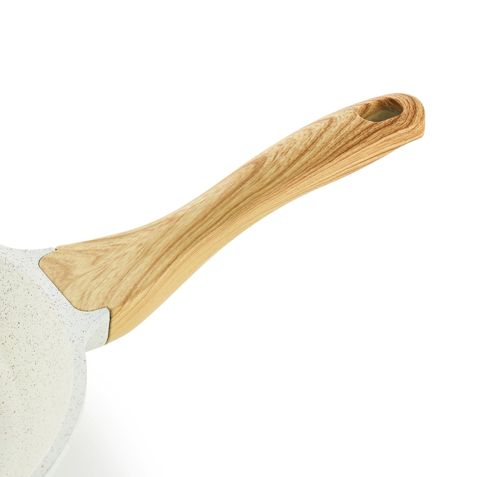 Frying Pan Bakelite Handle Accessories Repalcement Compatible White Ceramic Collection Pots and Pans