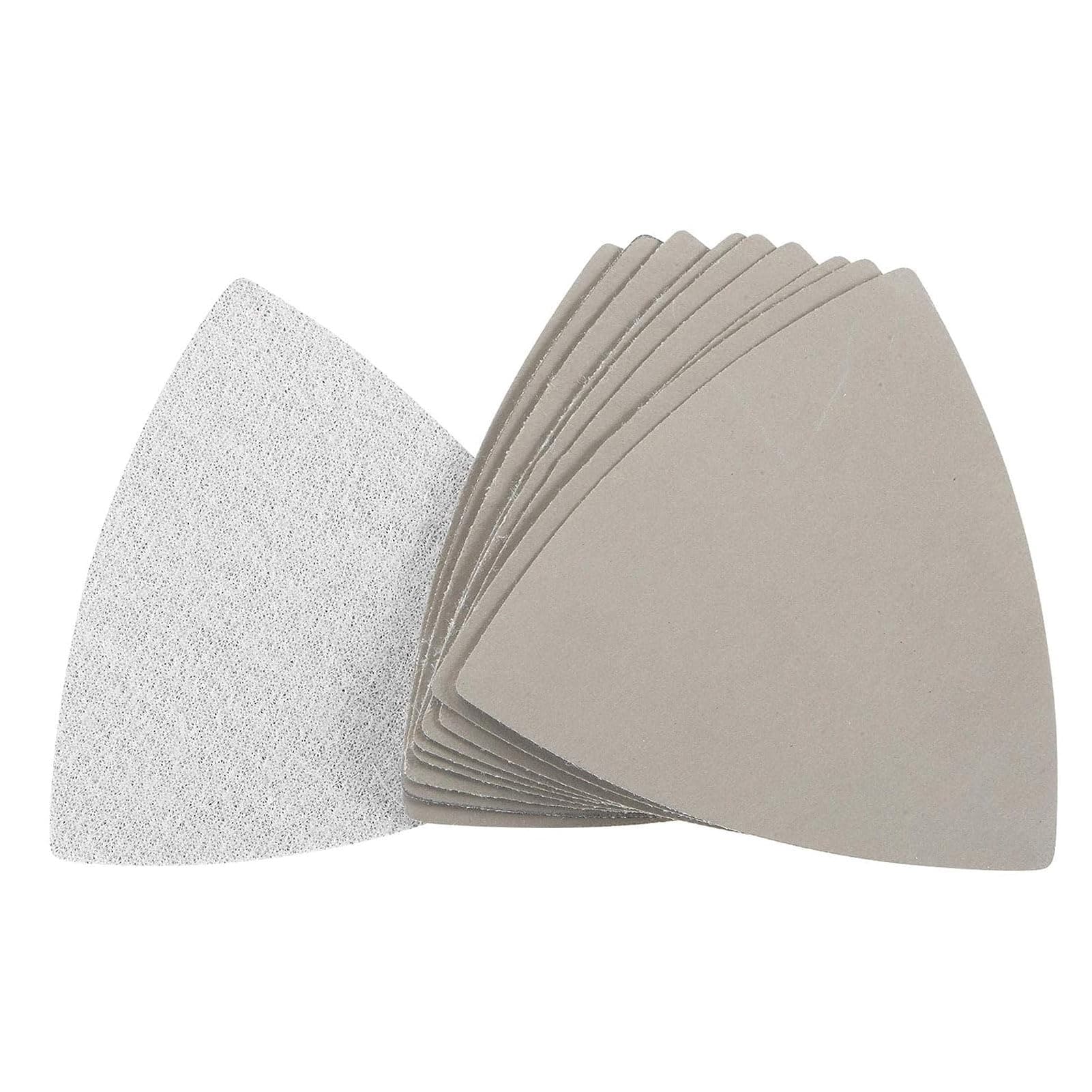 Triangular Sandpaper Hook and Loop Triangle Sanding Pad Fit 3-1/2 Oscillating Multi-Tool Silicon Carbide for Wet/Dry Use 5000 Grit 10pcs