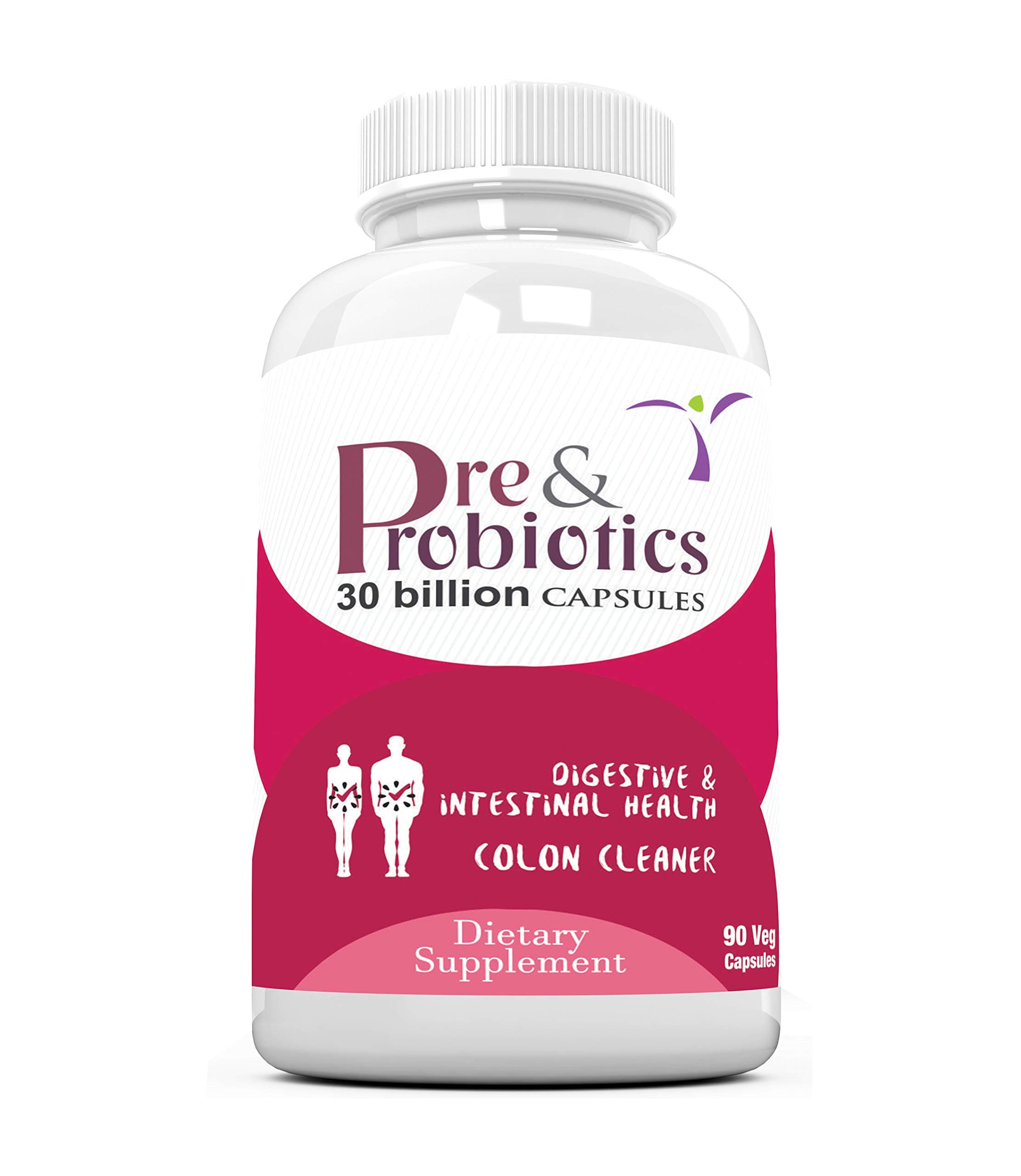 PRE PROBIOTICS - 30 billion - 90 VEG CAPSULES