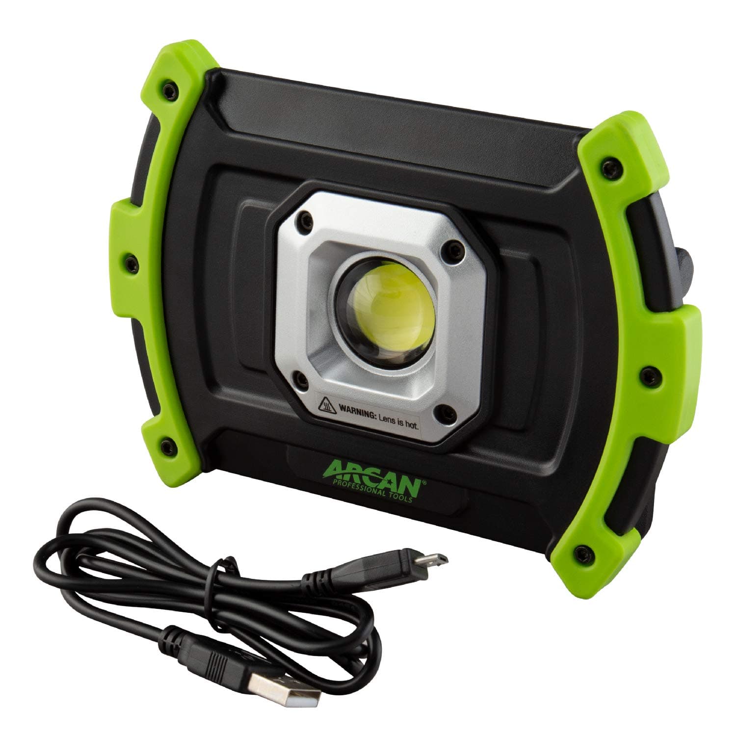 ARCAN PROFESSIONAL TOOLS 1650-Lumens Rechargeable Multi-Purpose Flood Light with USB Port (ALSTDFL)