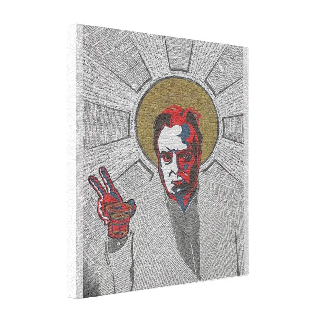 Ai Vion Cheap Art Canvas Christopher Hitchens Stretch Canvas