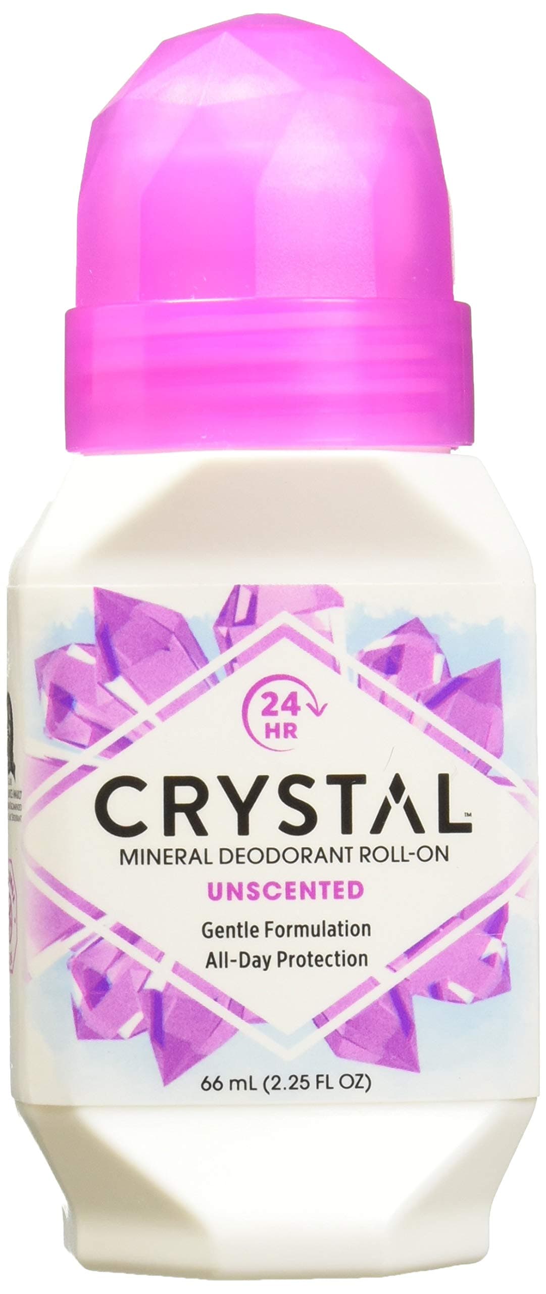 Crystal Deodorant Roll On - 50 ml - Pack of 2
