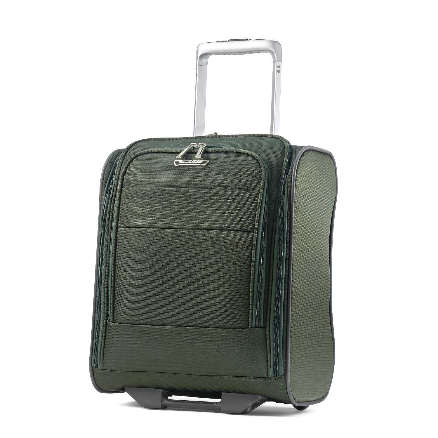 Samsonite Eco-Glide Softside Luggage with Spinner Wheels, Cactus/Camo Green, Underseater