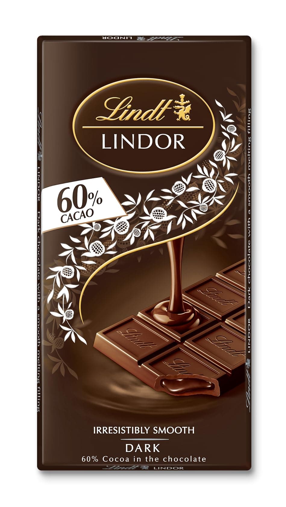 Lindt Lindor Extra Dark Chocolate, 100 g