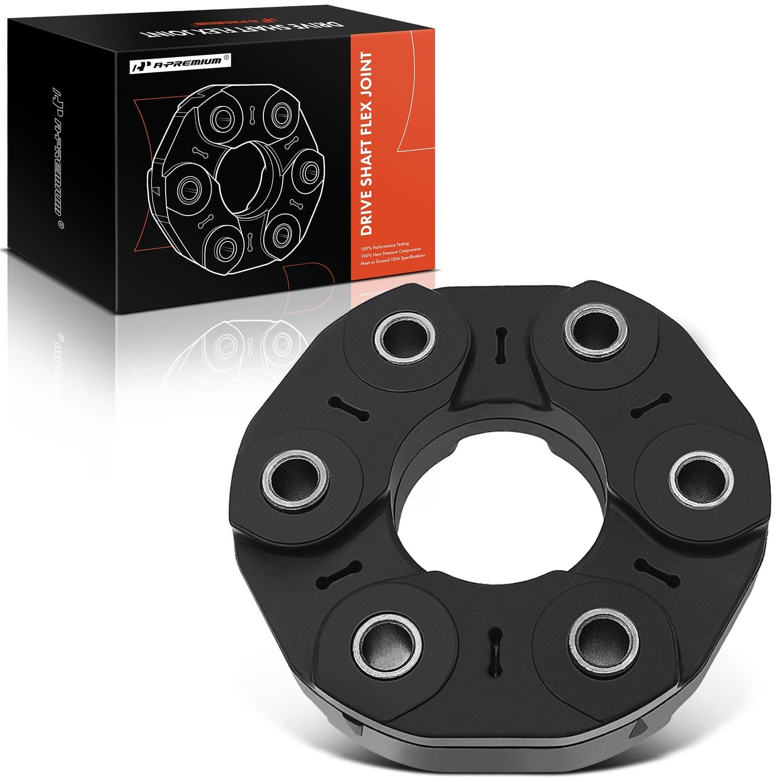 A-Premium Drive Shaft Coupler Flex Joint Propshaft Coupling Compatible with Cadillac CTS 2004-2007 2011-2014 & Ford Thunderbird 2002-2005 & Lincoln LS 2000-2006, Replace# XW4Z4782AB