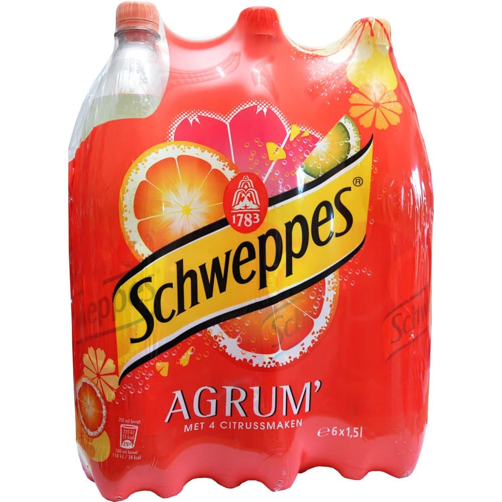 Schweppes Agrum 6x1,5L.