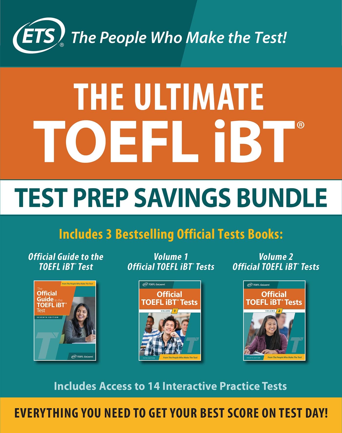 The Ultimate TOEFL IBT Test Prep Savings Bundle, Fourth Edition (TOEFL GoLearn!)