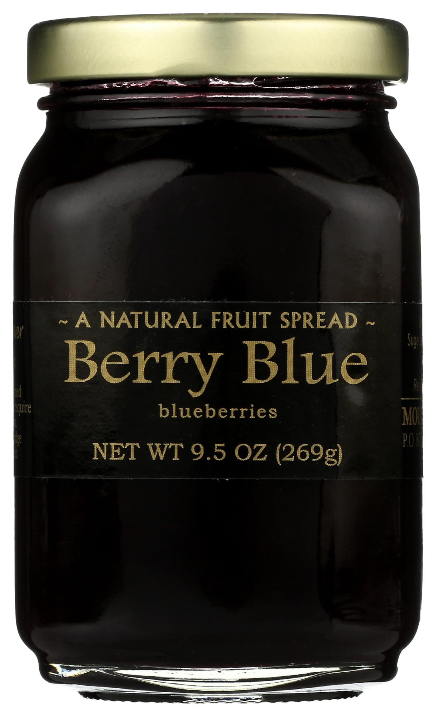 MOUNTAIN FRUIT COMPANY Blueberry Jam, 9.5 OZ