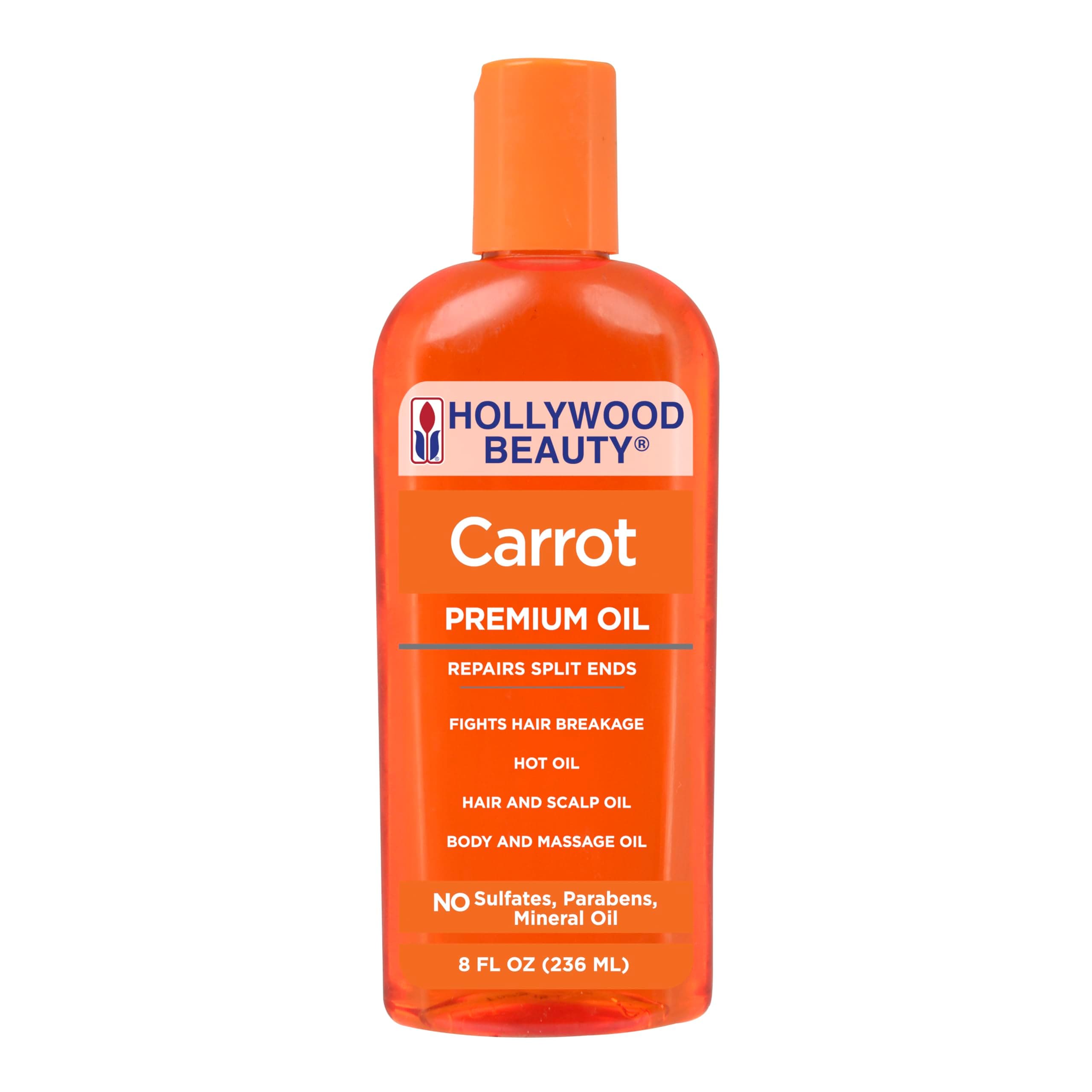 Hollywood Beauty Carrot Oil, 8 Ounce