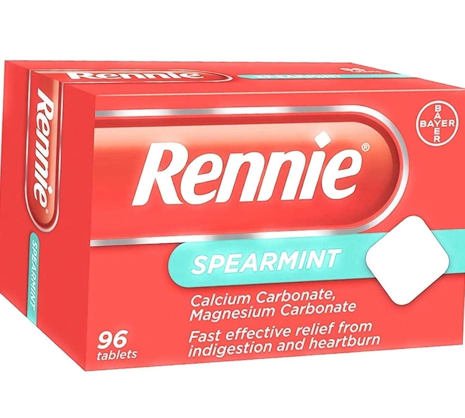 Rennie Spearmint 96 Tablets