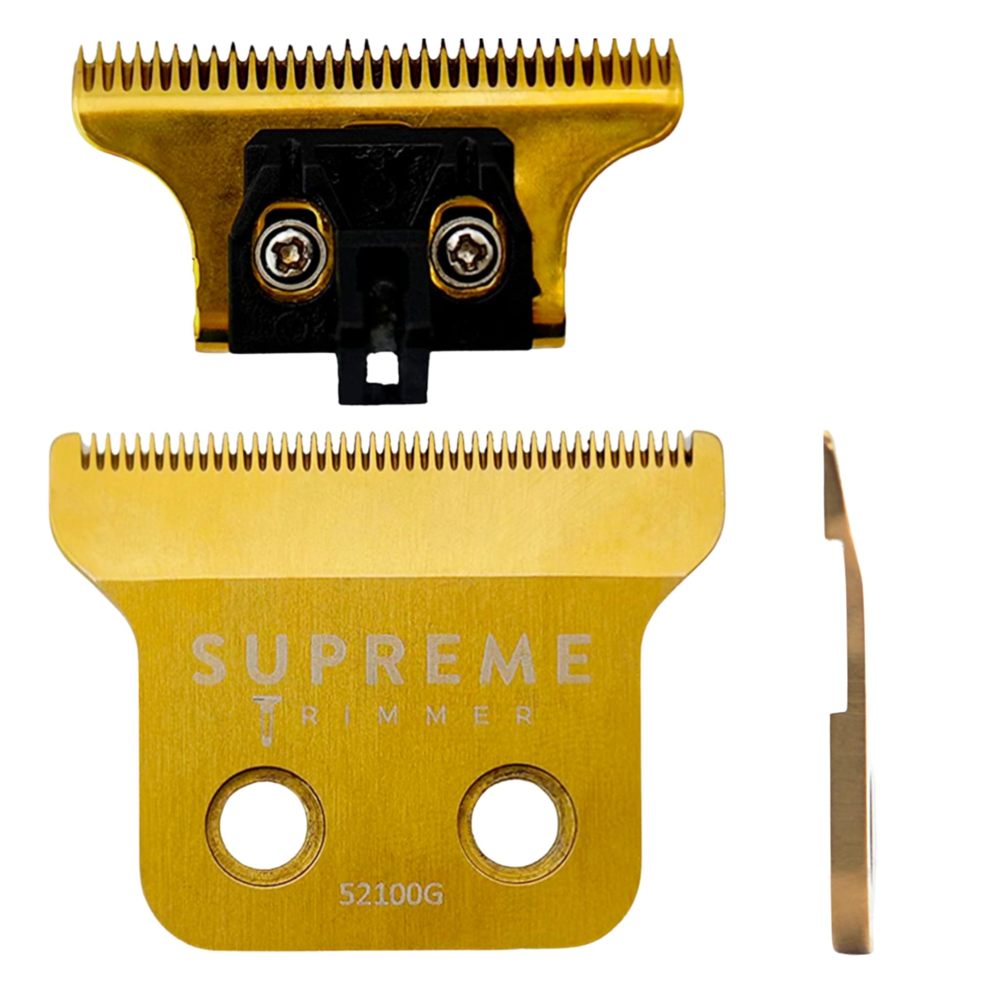 Supreme Trimmer Professional Adjustable Replacement Blade 52100G | Set for ST5200, ST5210, ST5220, T-Shaper | Gold