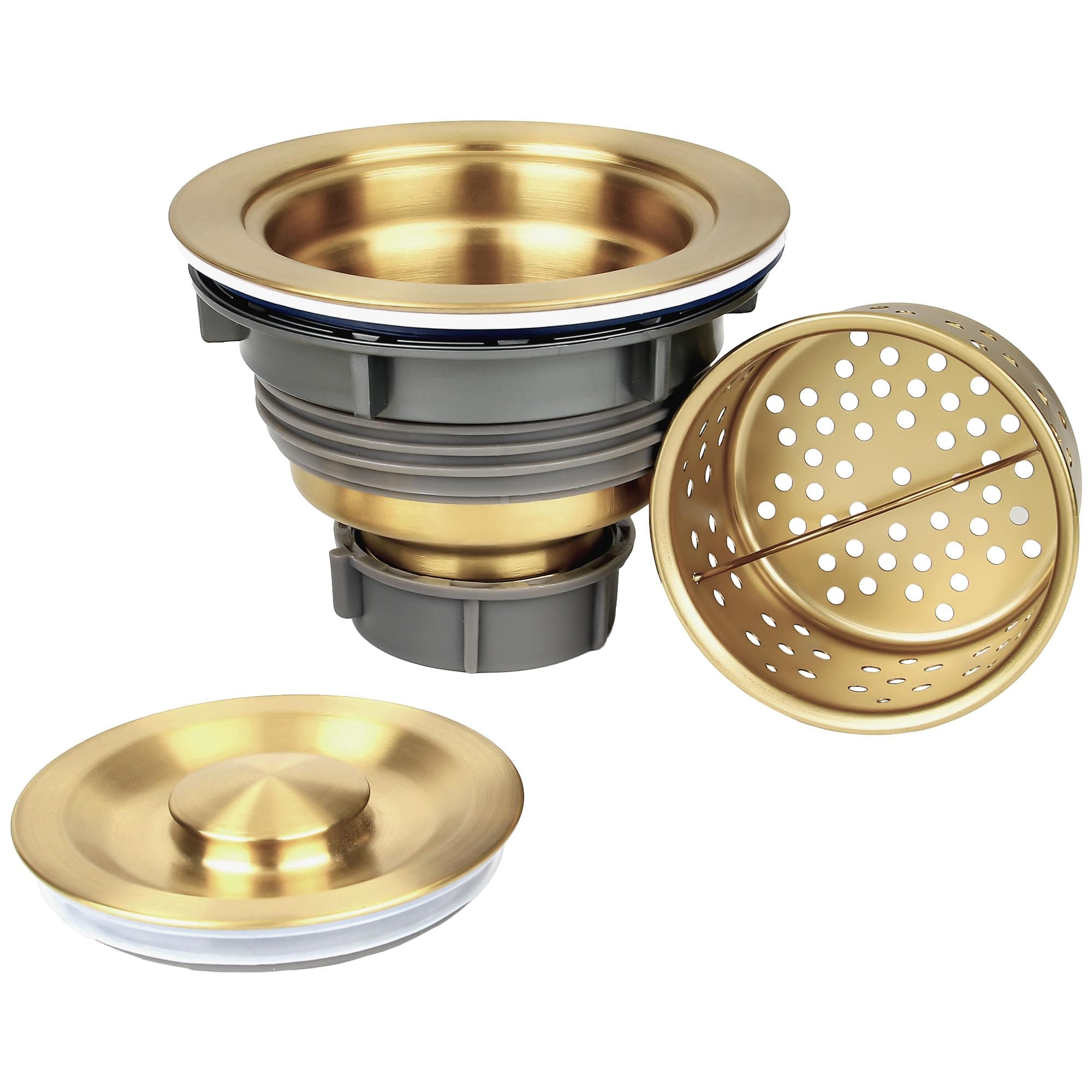 LQS Kitchen Sink Drain Strainer Assembly