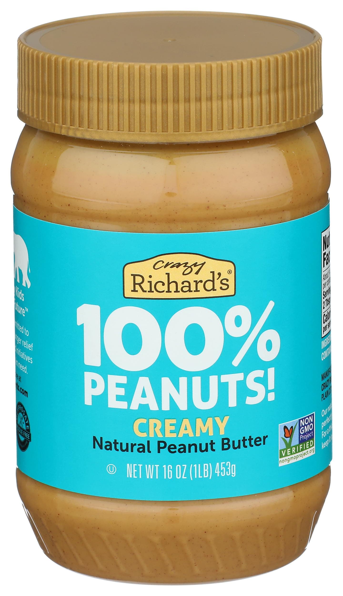 Creamy Peanut Butter - 453g (16 OZ)