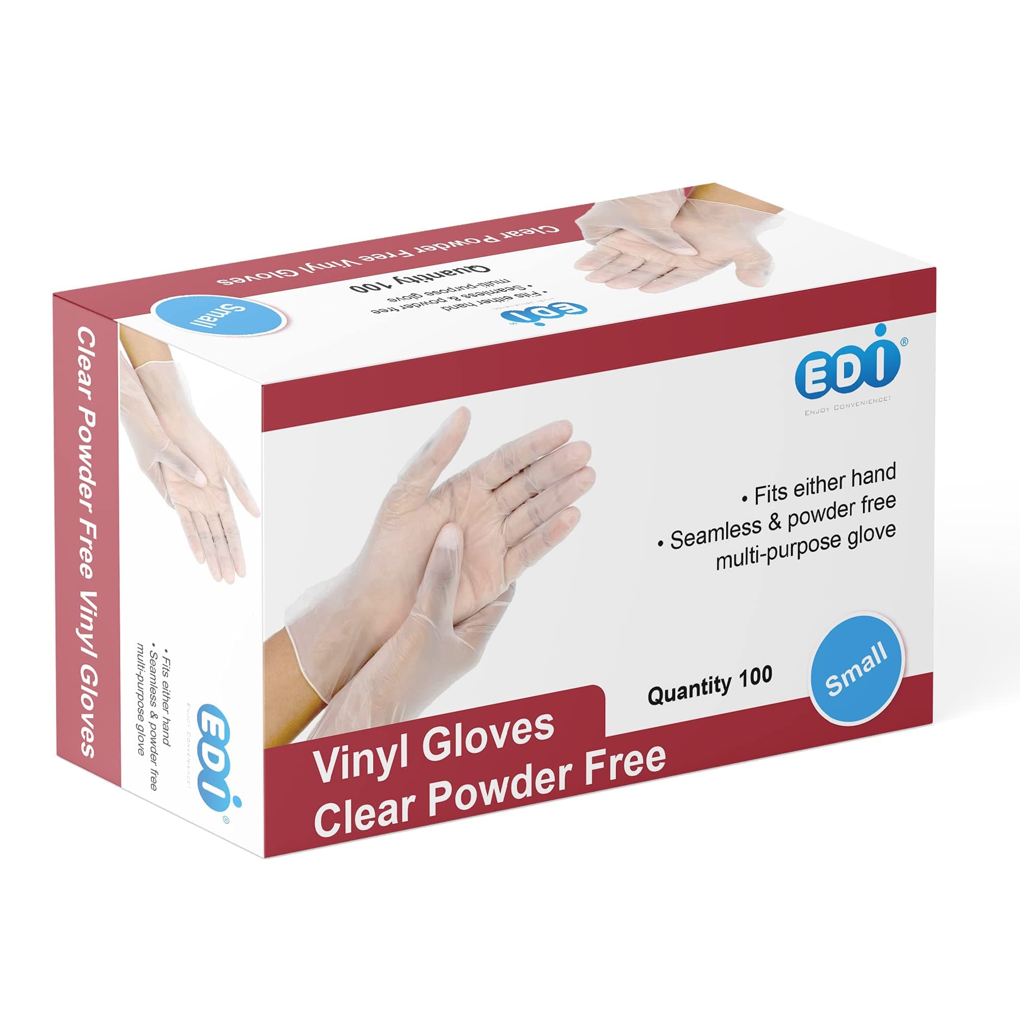 EDI Disposable Vinyl Gloves
