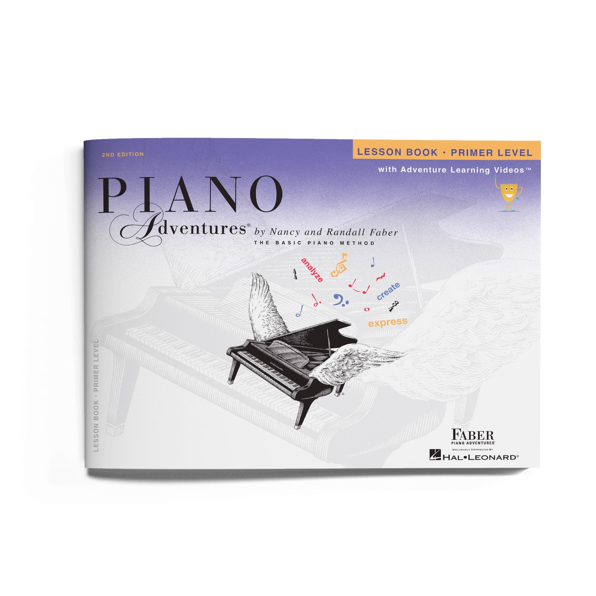 Piano Adventures: Lesson Book - Primer Level 2nd Edition | Piano Method for Beginners | Easy Sheet Music for Early Learners | Faber Piano Adventures by Nancy and Randall Faber
