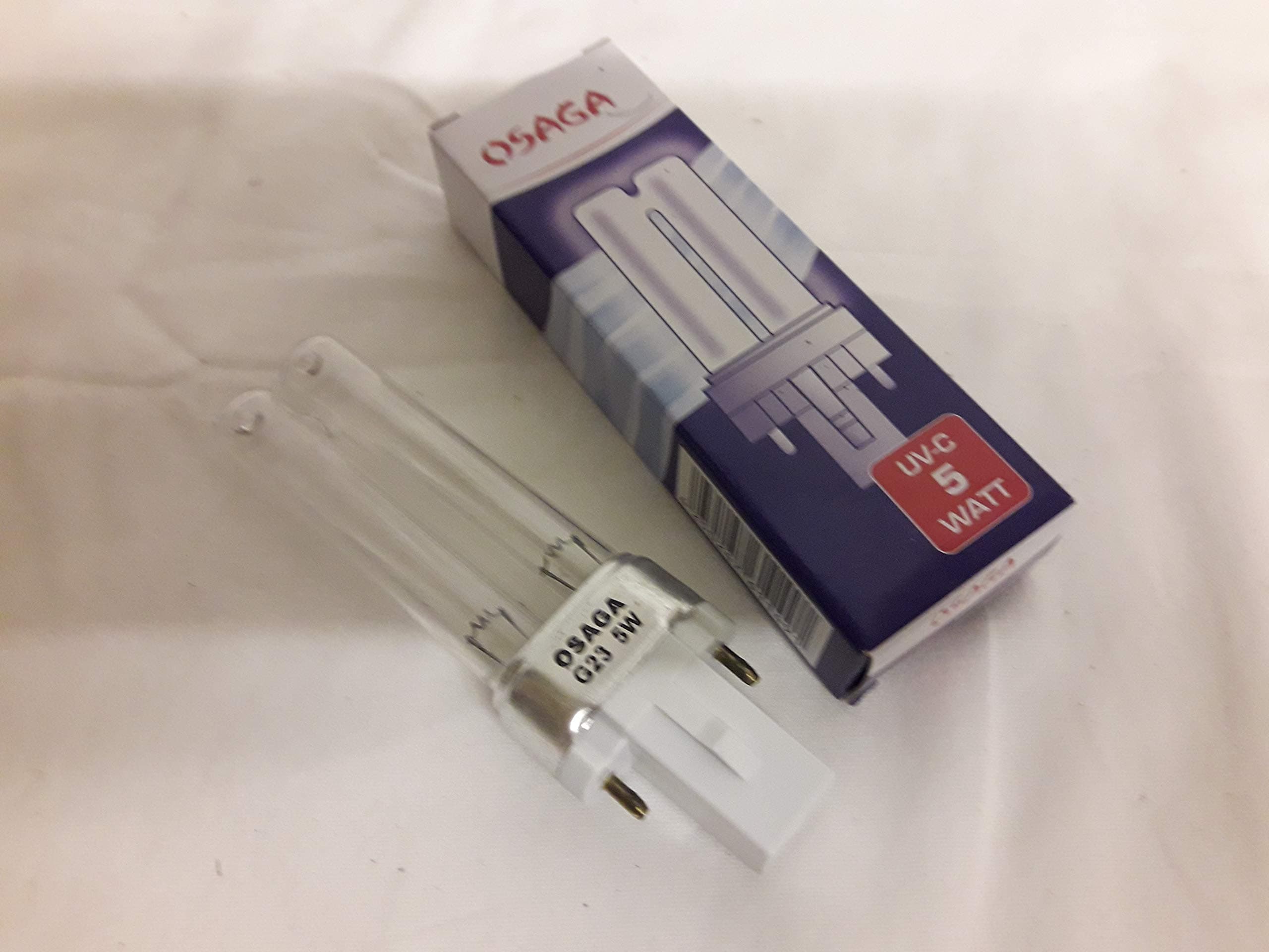 Osaga UVC Replacement UVC Lamp Light 5 Watt G23 Base