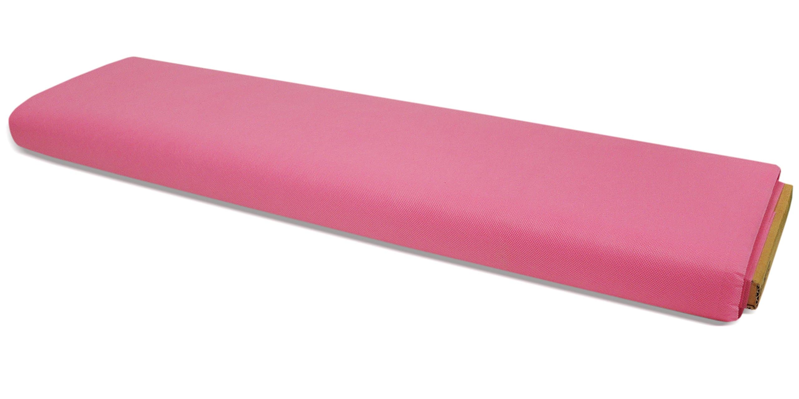 Fairfield OLY-Fun, Multi-Purpose Craft Fabric, Polypropylene Fabric for Sewing, Stenciling, Tying, and More, Craft Supplies, Bubble Gum, 10 Yard Bolt