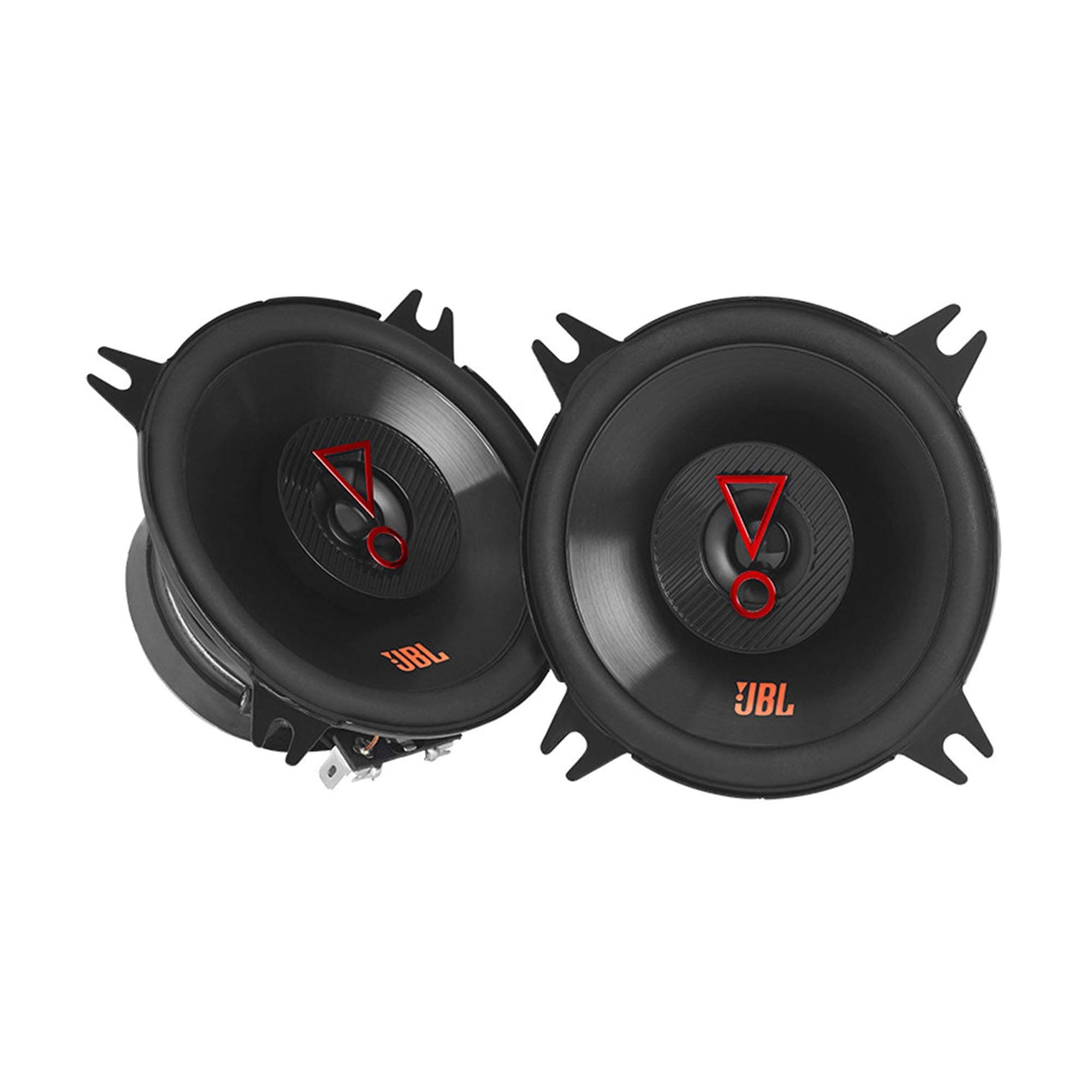 Stage 3427F - 4” Two-way car audio speaker, No Grill, Black