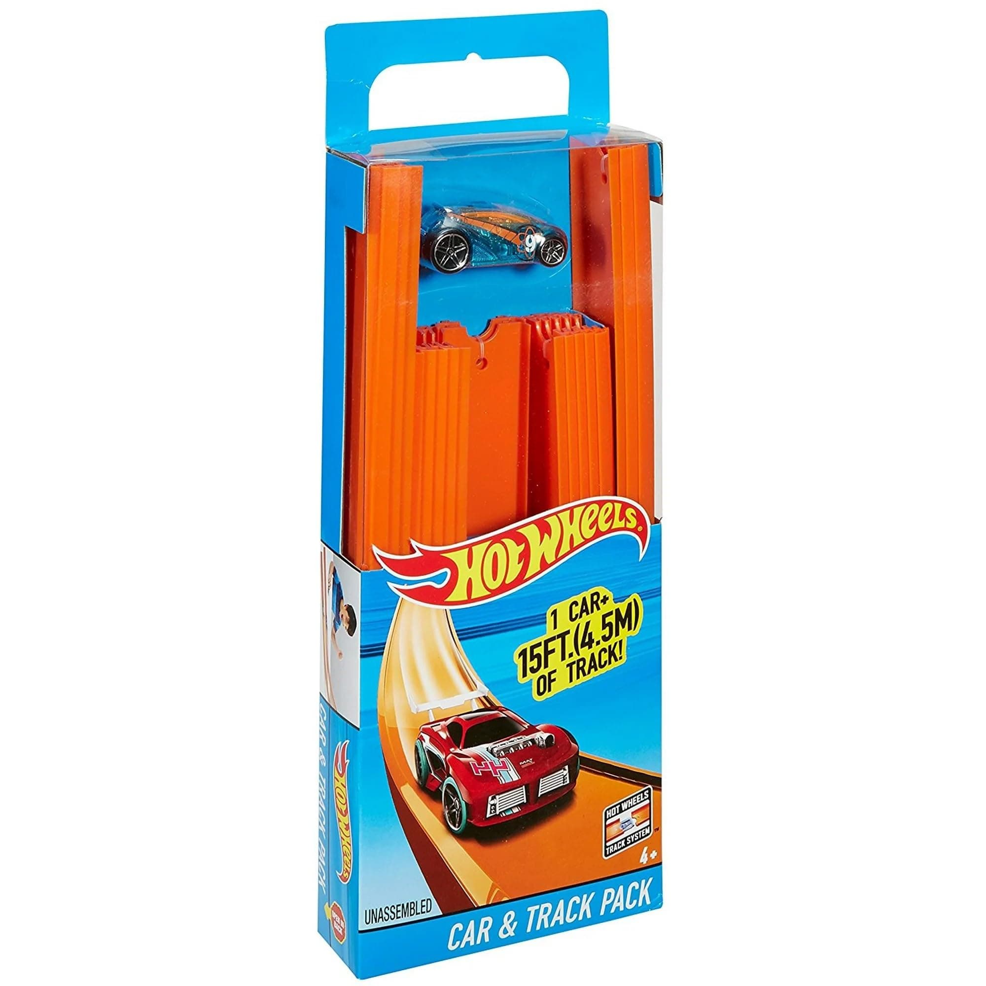 Hot Wheels Bht77 Hot Wheels Car And Track Pack
