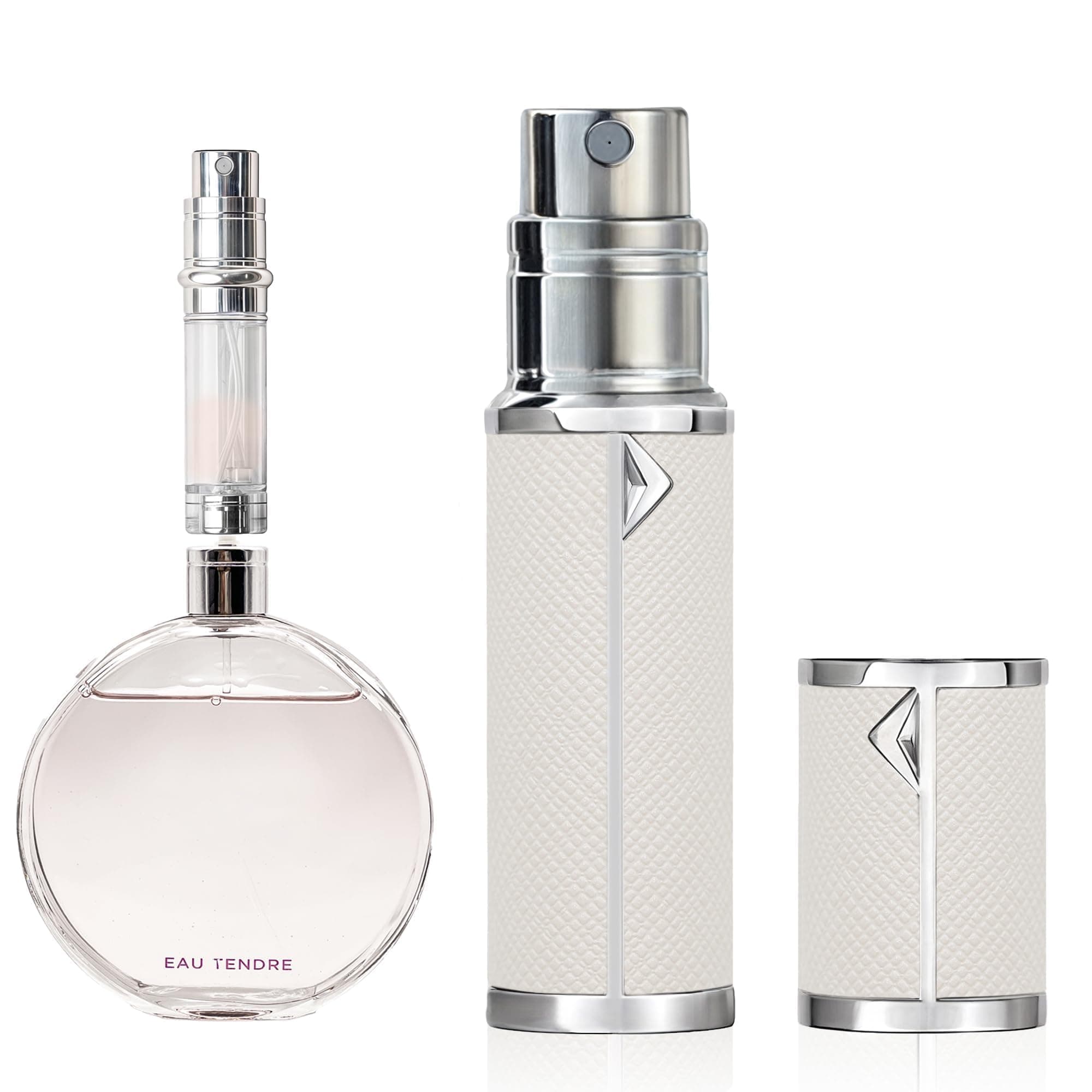 – AB00WH Perfume atomizer,Refillable Perfume Bottle, Pocket Cologne atomizer, Bottom Fill, Suitable for travel and vacation, birthday and anniversary,5ml(White)