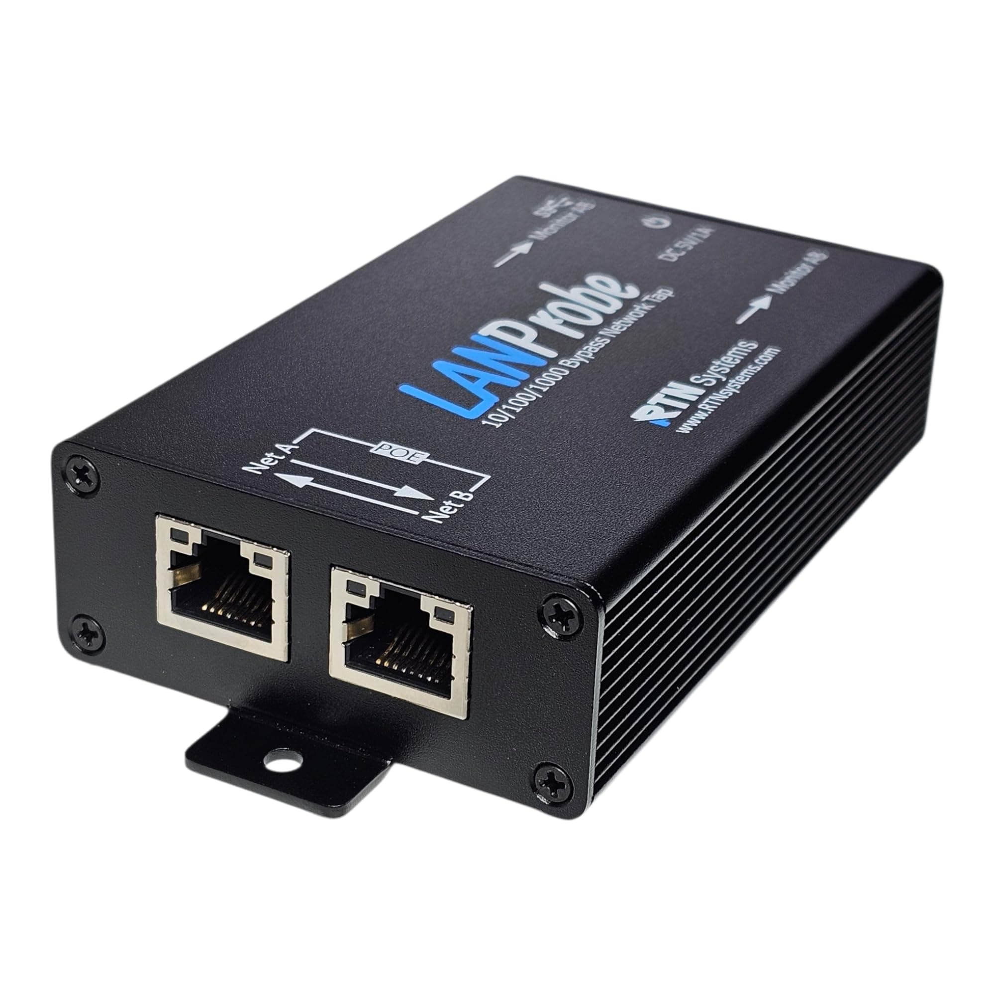 10/100/1000 Gigabit Ethernet/USB Bypass Network Tap