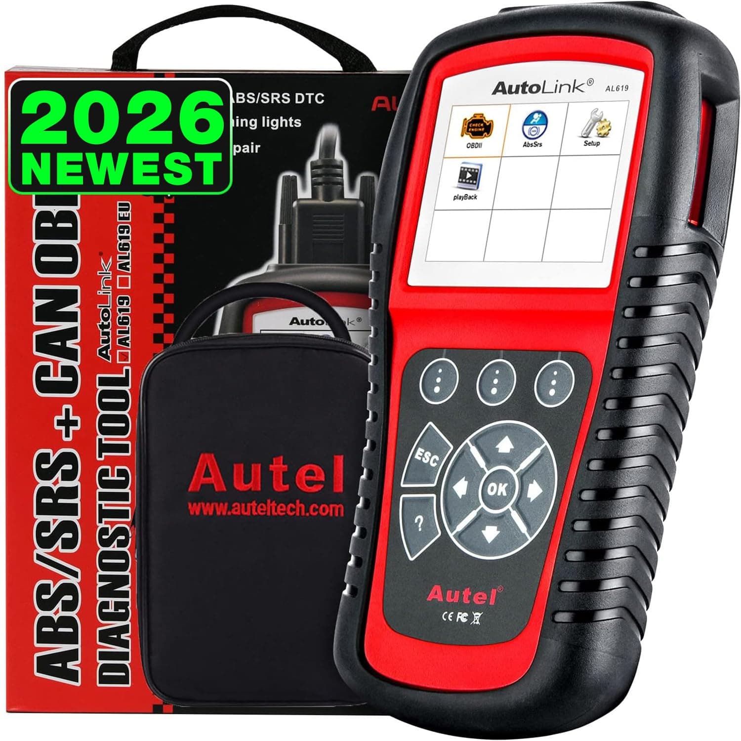 Autel Vehicle AL619 Diagnostic Tool
