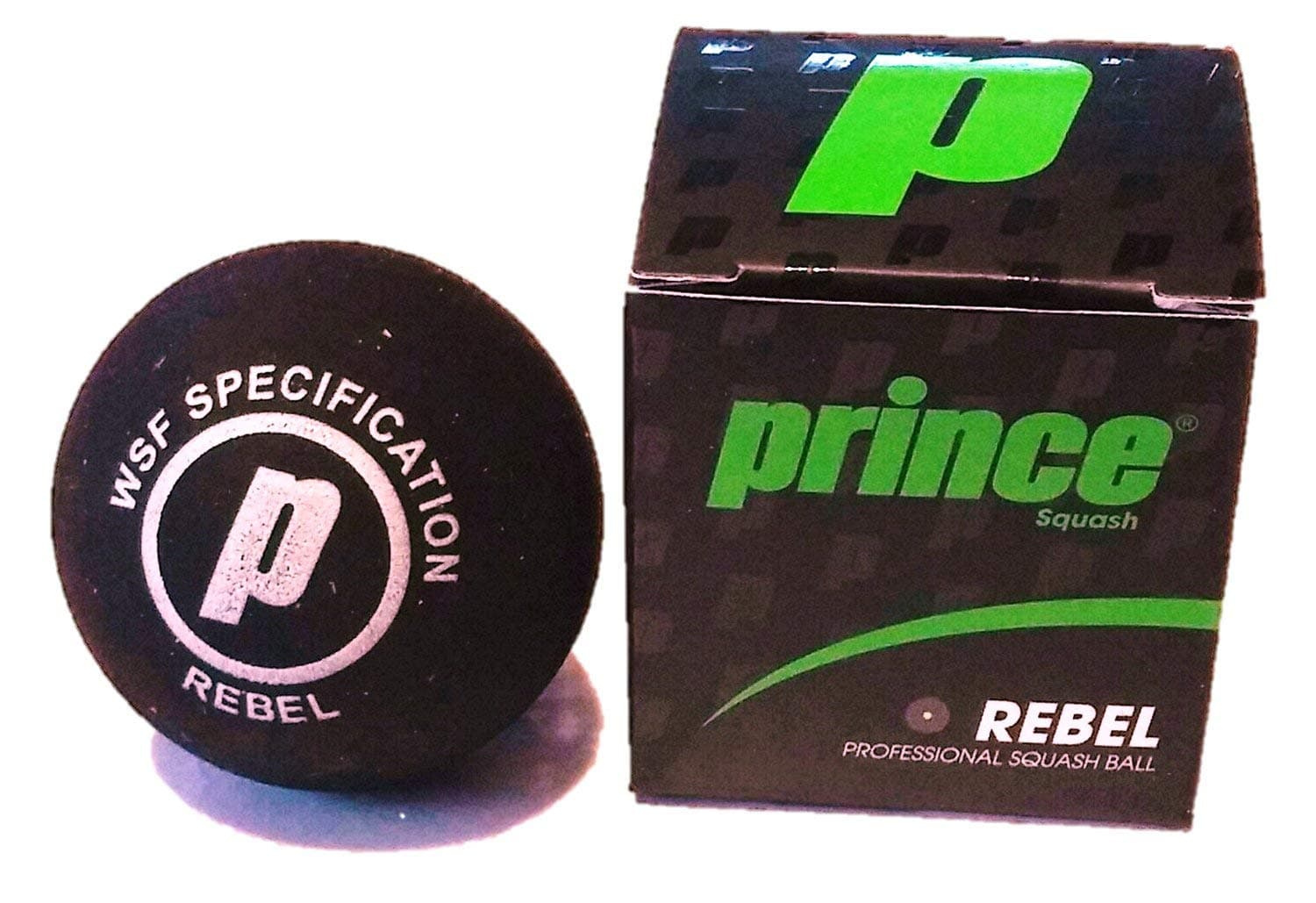 Rebel Squash Ball - Single Yellow Dot