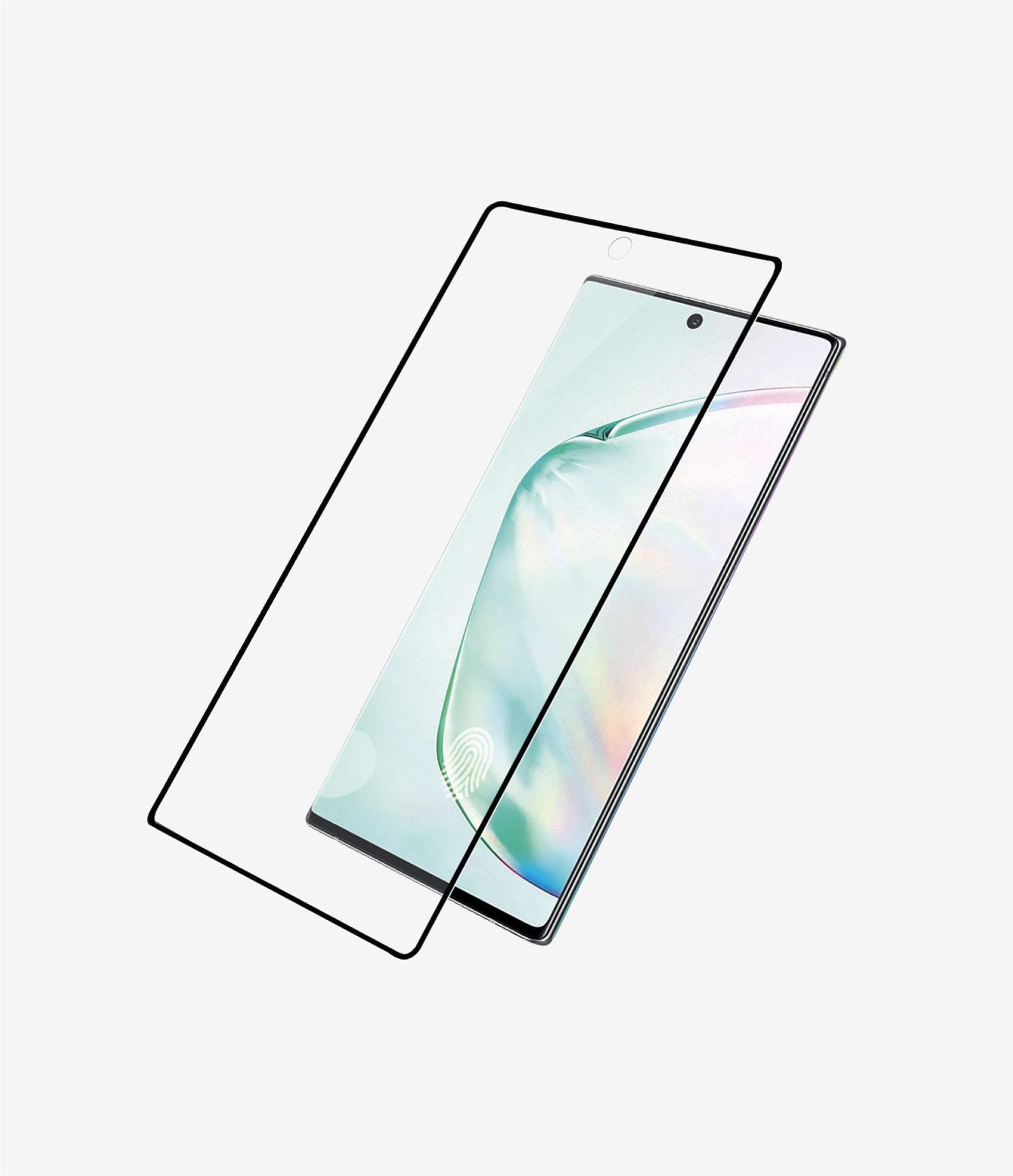 PanzerGlass PNZ7200 - Case Friendly Screen Protector Black for Samsung Note 10+ - (Pack of1)