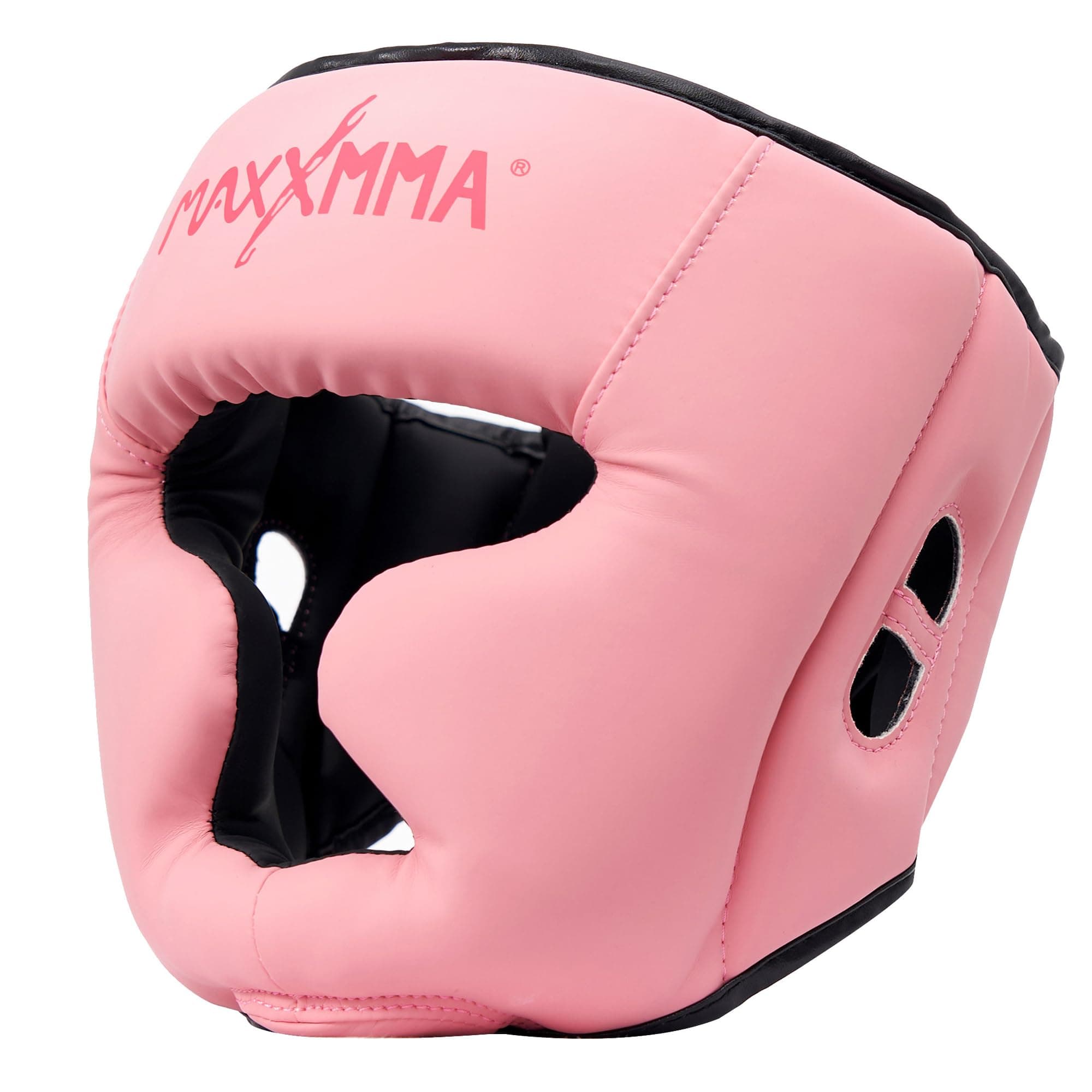 MaxxMMA Boxing Headgear, Adjustable Full Coverage Protection Headguard with Headband