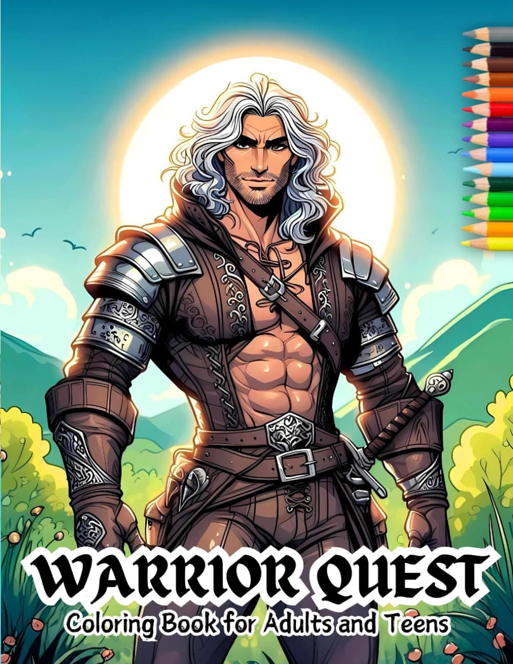 Warrior Quest Coloring Book : 70+ Grayscale Warrior Quest Drawing Designs for Stunning Artistic Creations, Stress Relief | Intricate Art for All Skill ... for Maximum Creativity | High-Quality Artwork