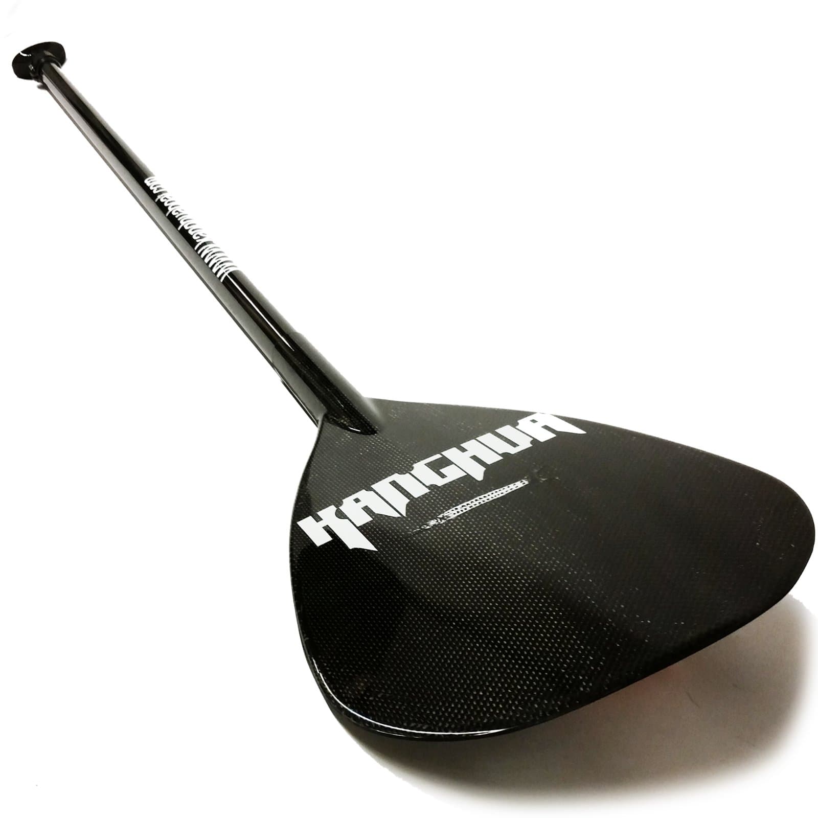 Full Carbon Fiber Adjustable SUP Performance Paddle, Black Carbon