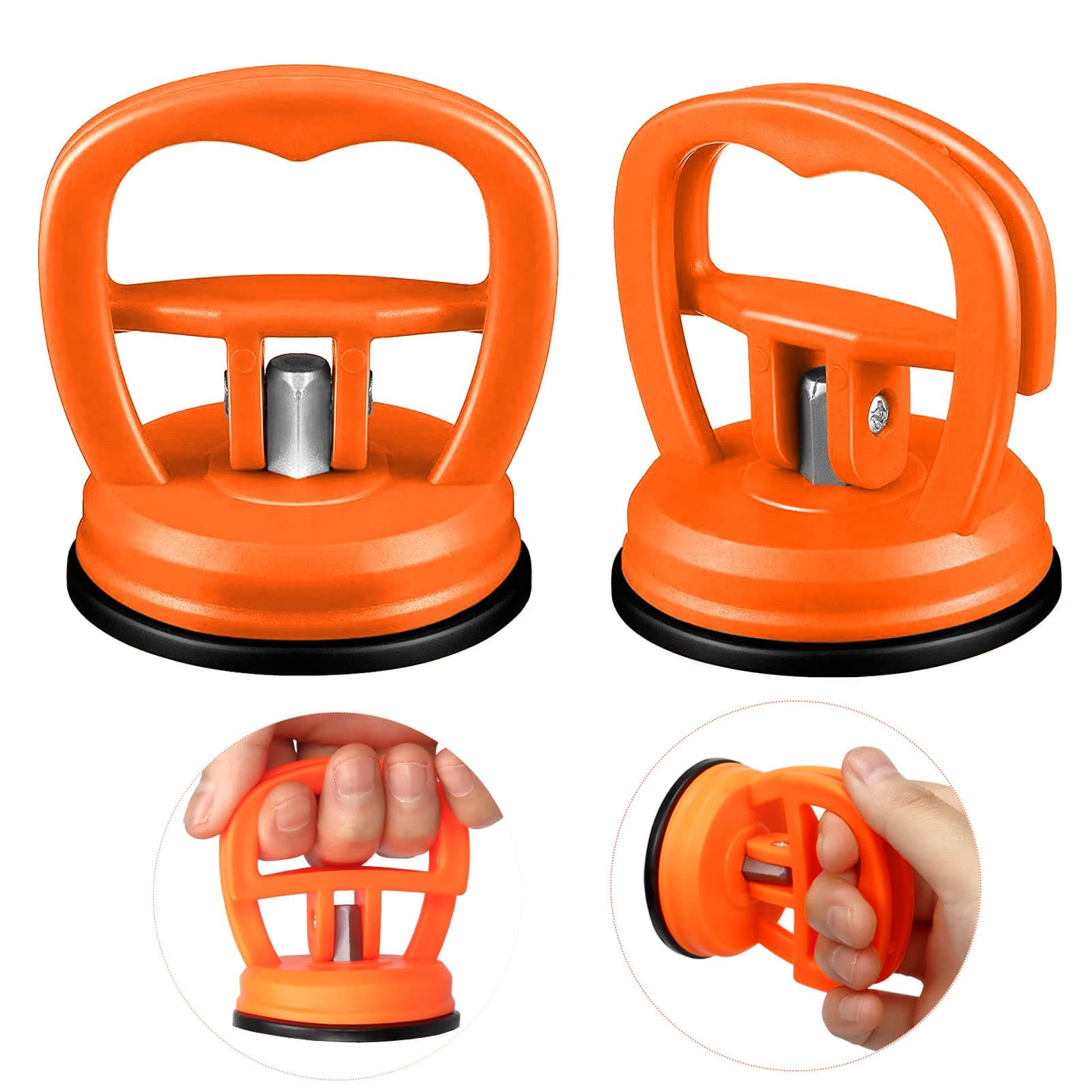 AZLIXLH Car Dent Puller, 2PCS Car Dent Remover Tools for Car Dent Repair, Glass, Screen, Tiles & Objects Moving