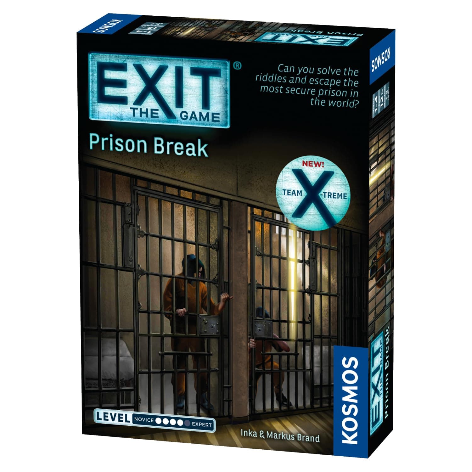 Thames & Kosmos EXIT: The Game - Prison Break | Escape Room | Co-op Games | 1+ Players | Brainteasers | Ages 12+