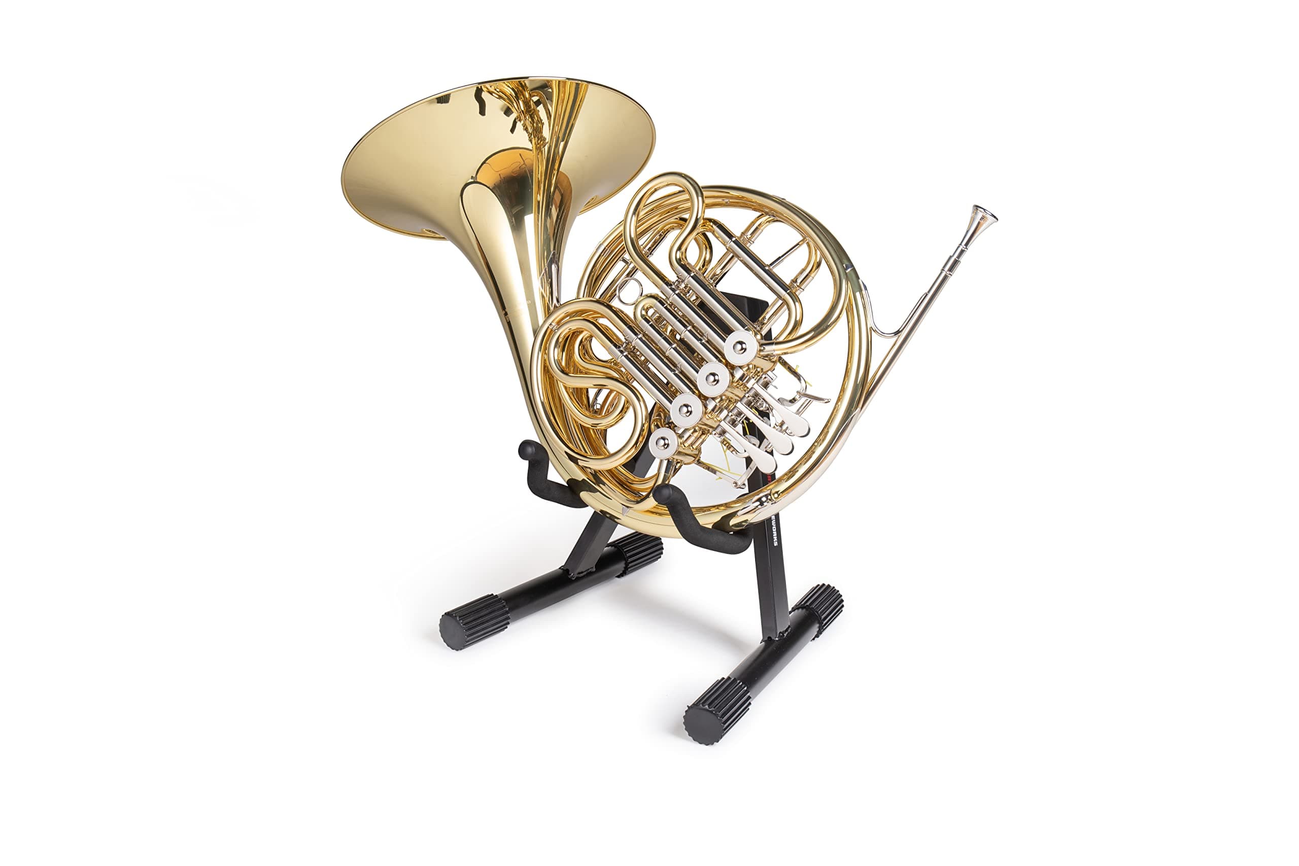 Gator Frameworks A- Frame Style Stand for Standard-Sized French Horns (GFW-BNO-FRHORN)