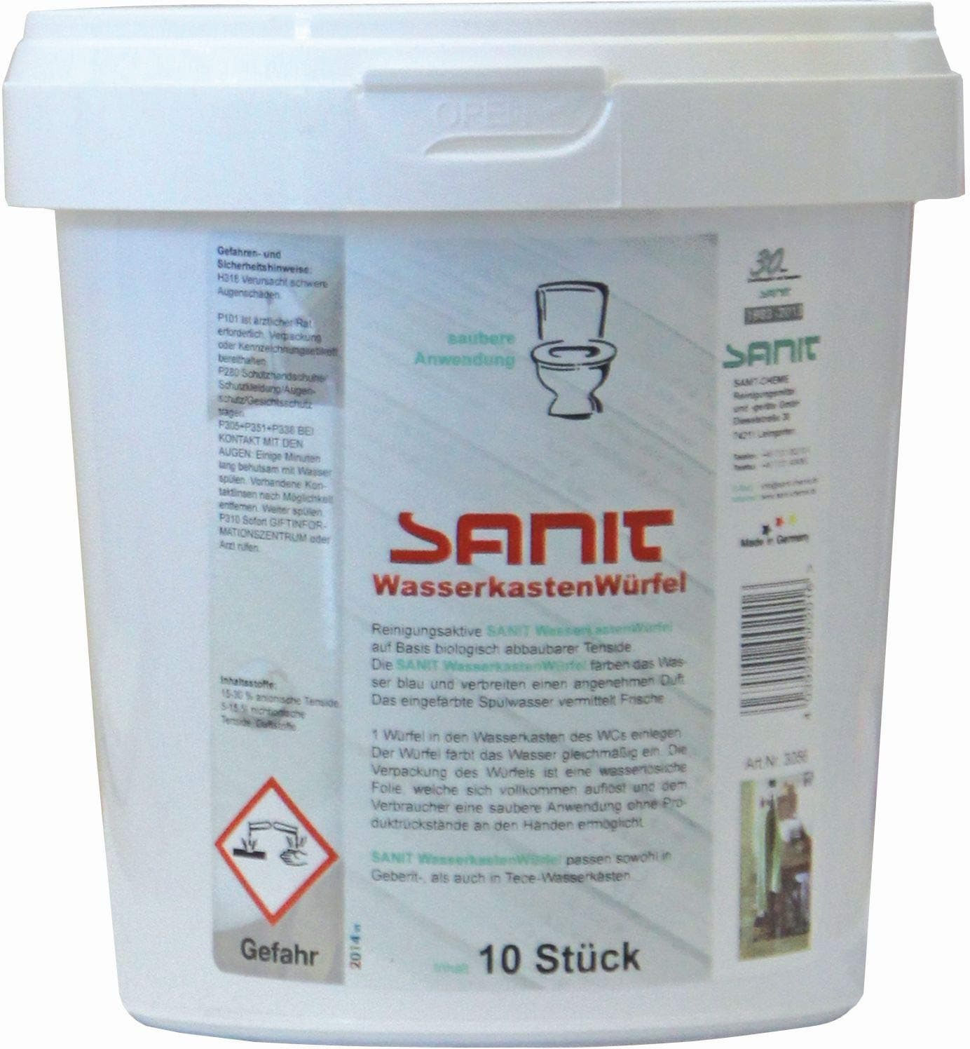 Sanit 100155 Water Box Cubes 2 x 10 Cubes