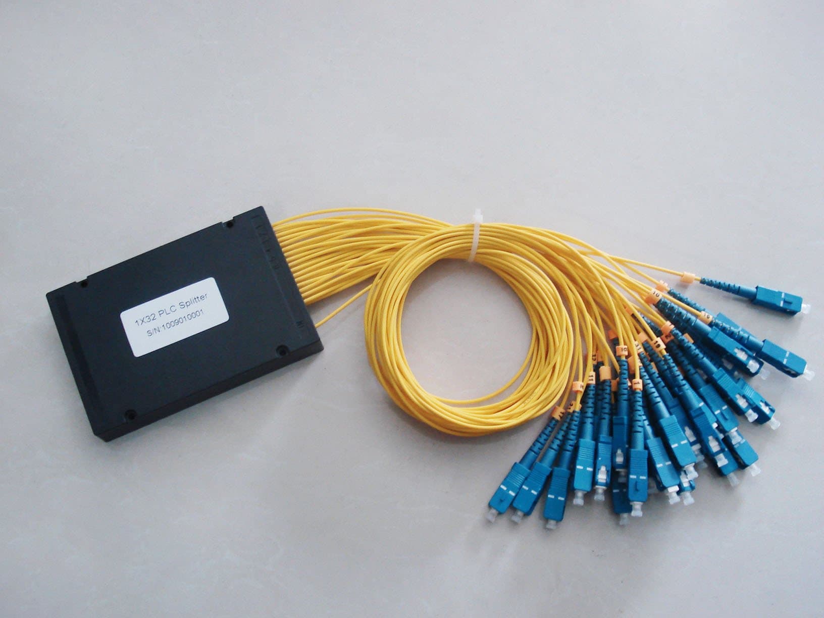 SC/UPC 1x32 Fiber Optic Splitter,PLC Splitter Module SM 1M
