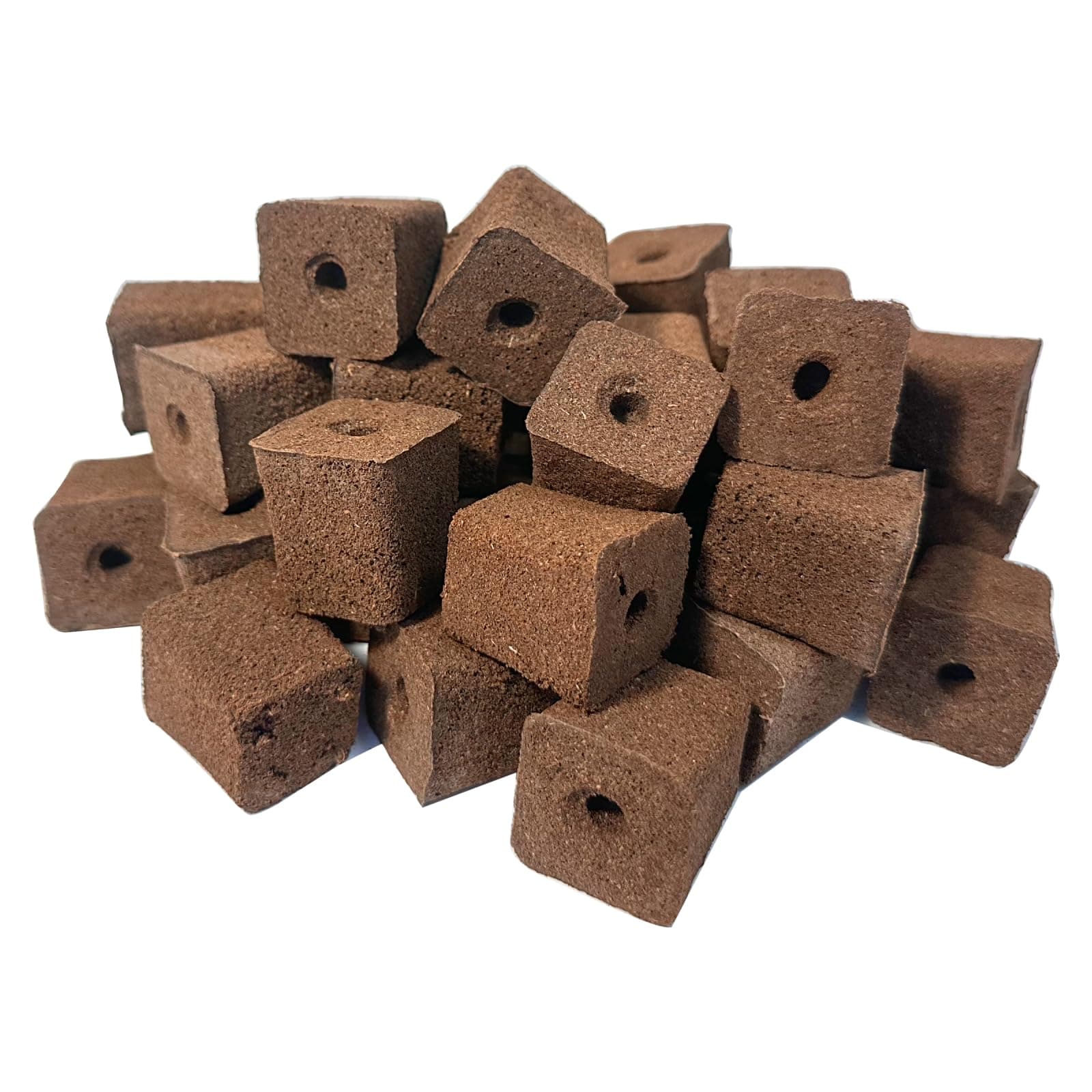 50 Pack Hydroponic Grow Sponges for Gardyn System - Seed Starter Plugs Cubes, Compatible with yCubes, 1.3x1.4x1.1 Inch Media Sponge