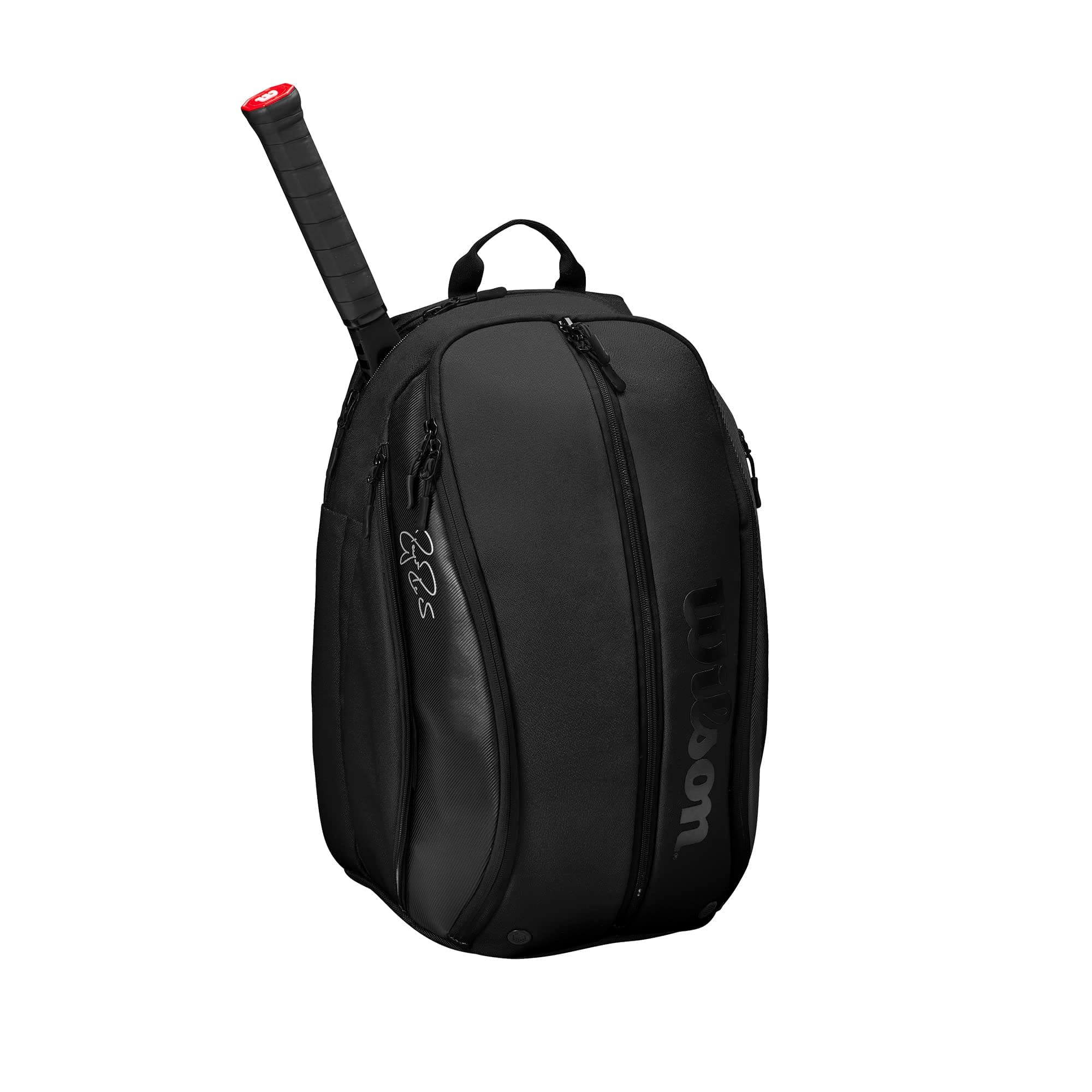 Kids Junior Tennis Backpack-Black Camo