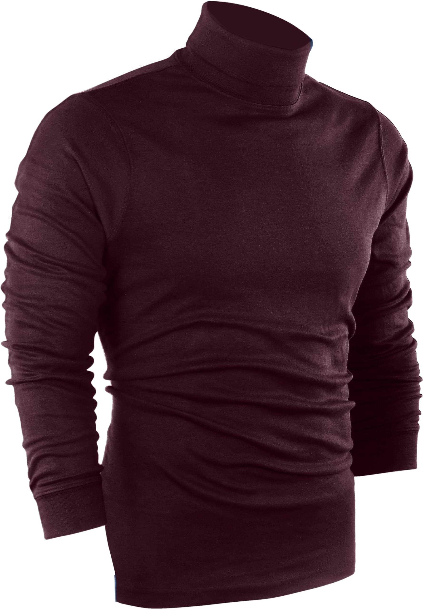 Utopia Wear Turtleneck Men Slim Fit UPF 50+ Lightweight Pullover Sweater Long Sleeves Top