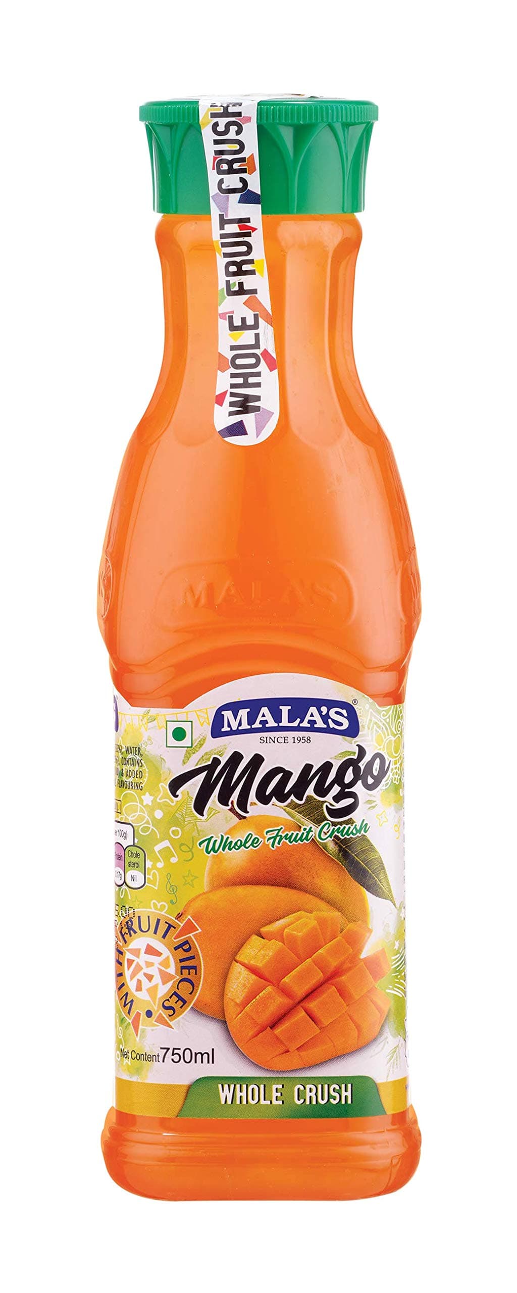 Whole Crush, Mango, 750 millilitre