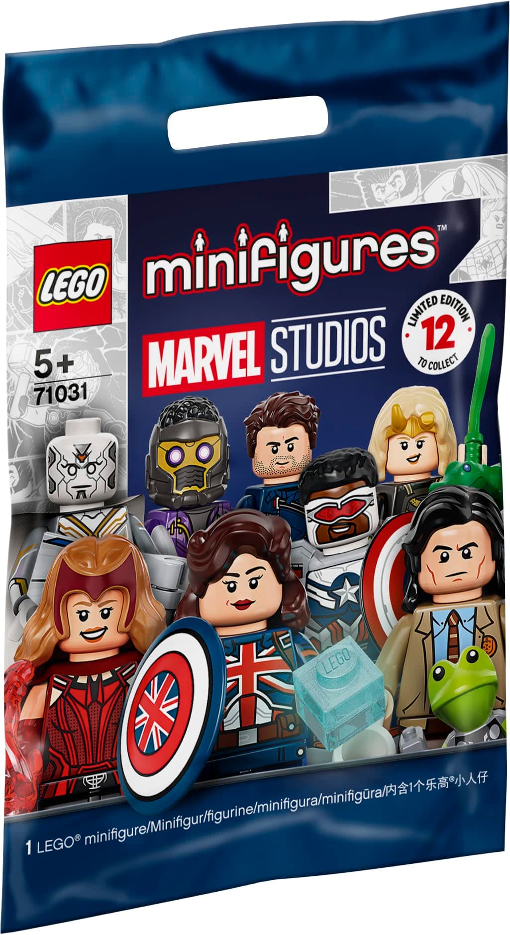 LEGO Minifigures Marvel Studios 71031 Building Kit; an Awesome Gift for Fans of Super Hero Building Toys (1 of 12 to Collect)