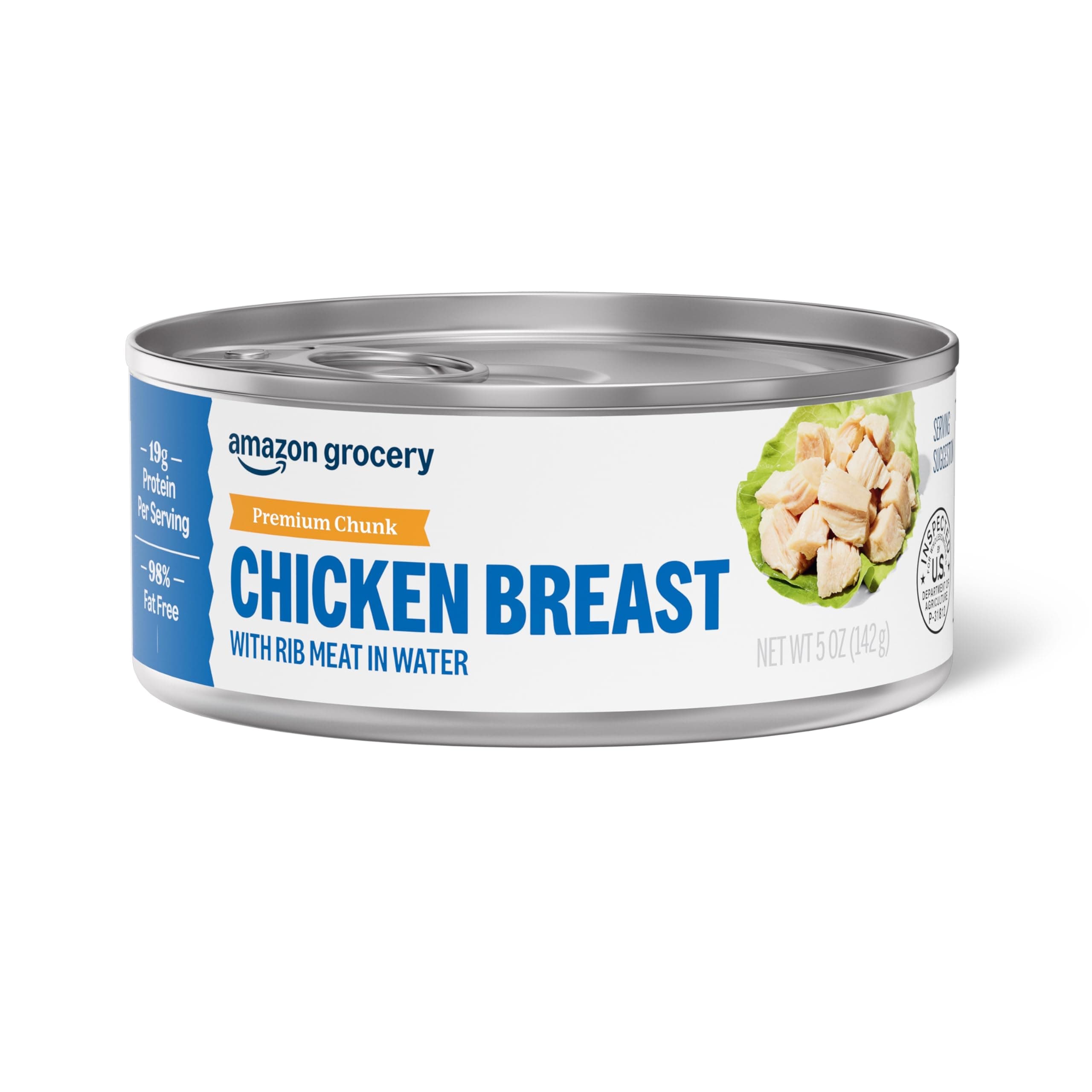 Amazon Grocery, Premium Chunk Chicken Breast, 5 Oz