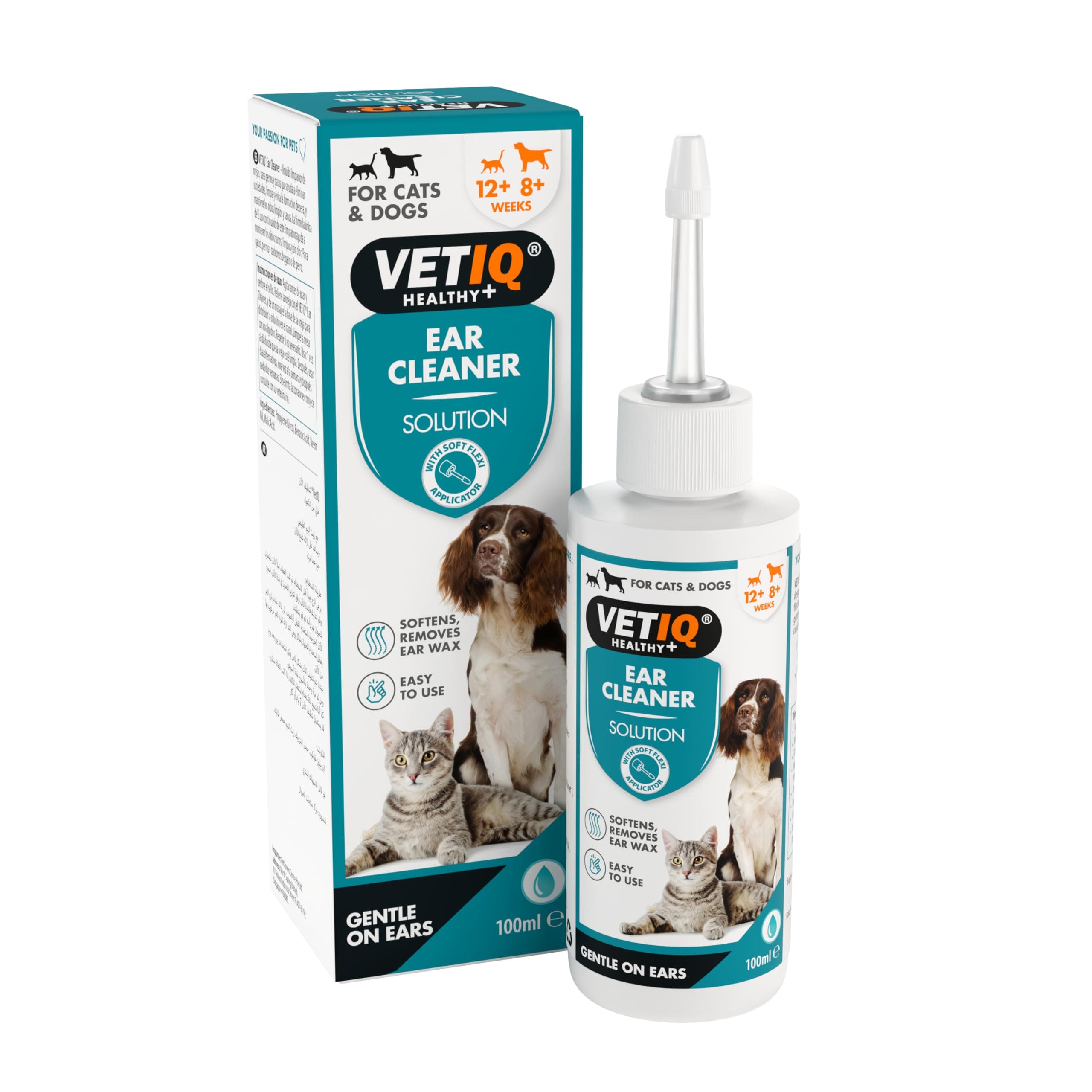 VetIQ Ear Cleaner, 100 Ml