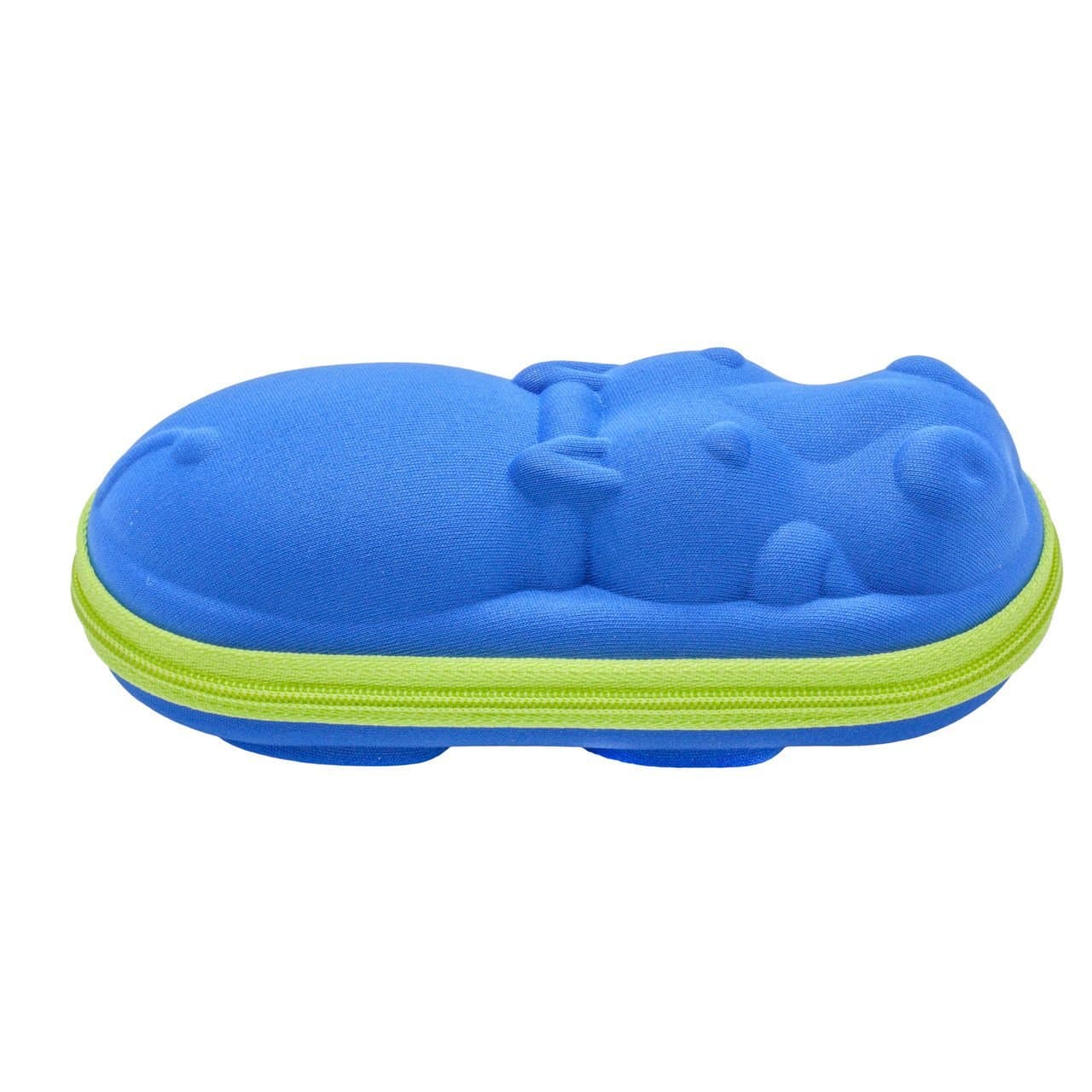 Happy Hippo Glasses Case – Blue