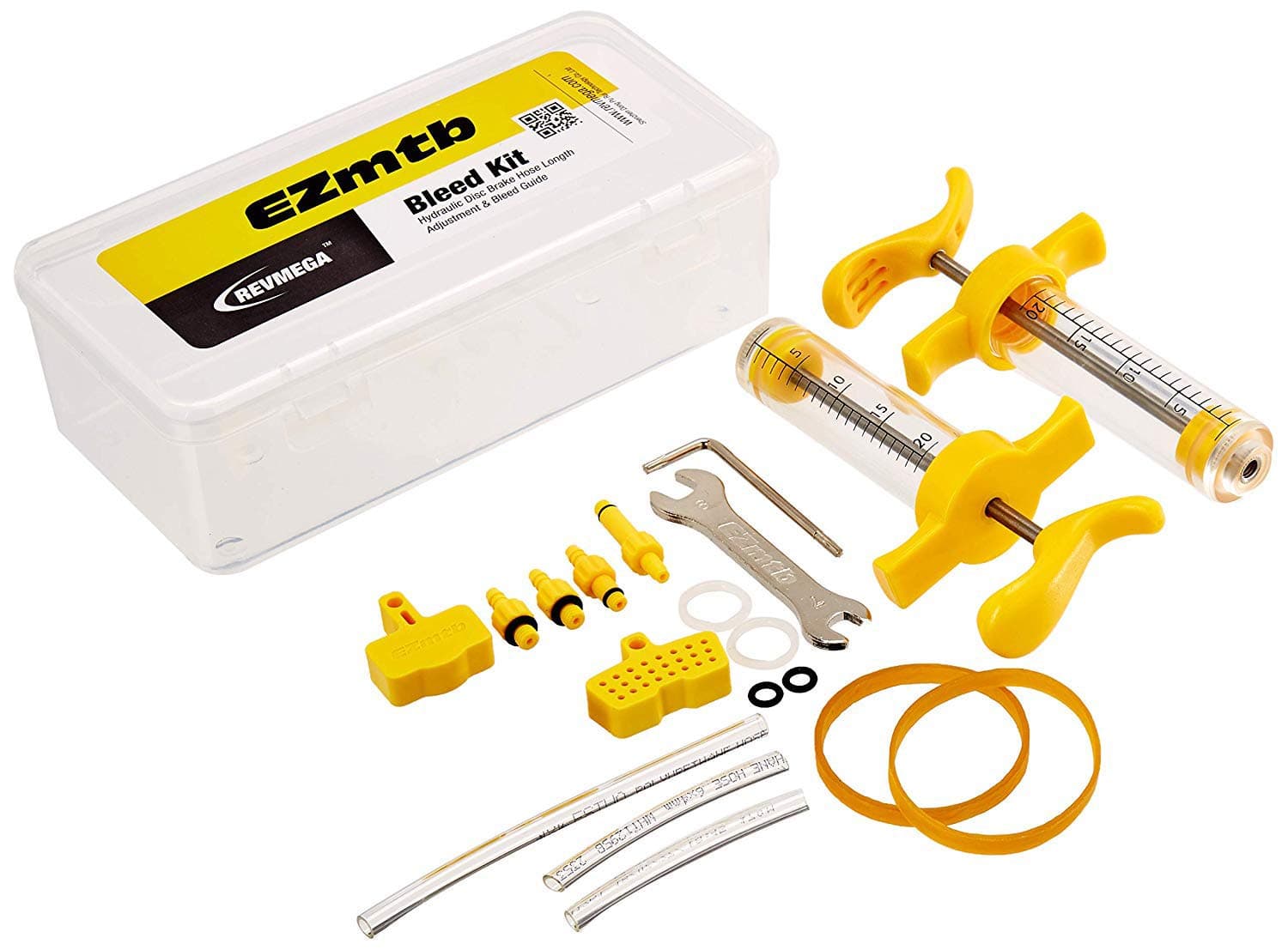 Revmega DOT Brake Bleed Kit for Avid, Sram, Formula, Hayes, Bengal, FSA, Nutt - Fluid Not Included