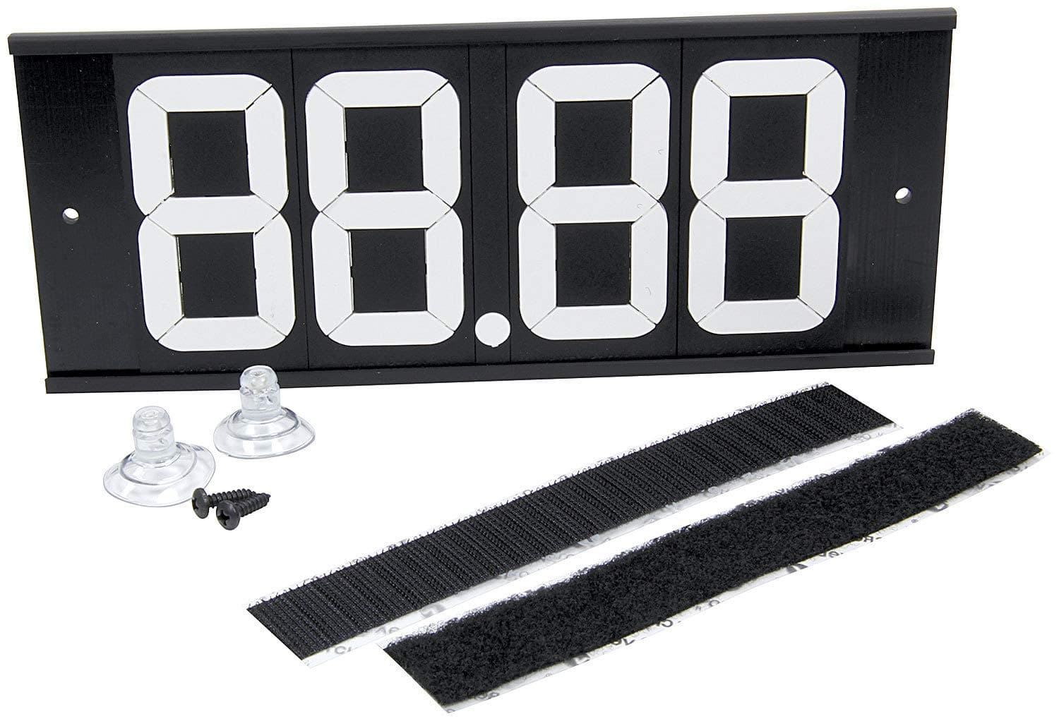 Allstar Performance ALL23293 Dial-in Board 4 Digit w/Suction Cups and Velcro