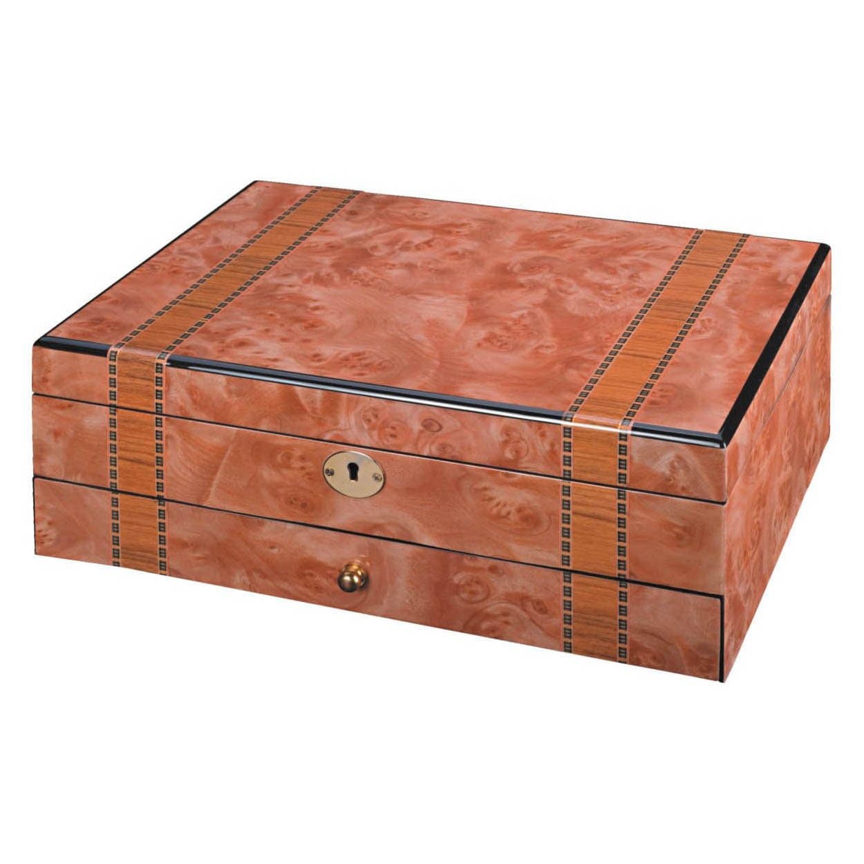Designed Jewelry Box with Drawer
