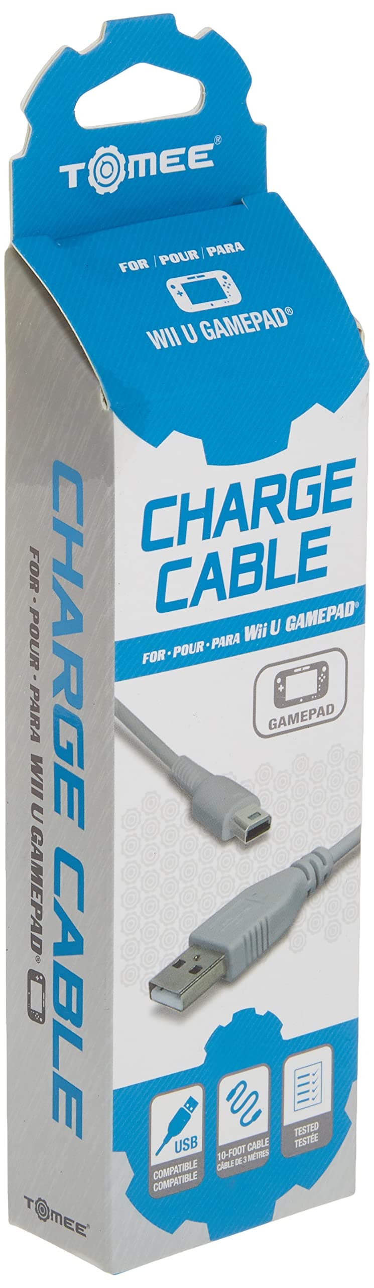 Tomee Nintendo Wii U Charge Cable for GamePad