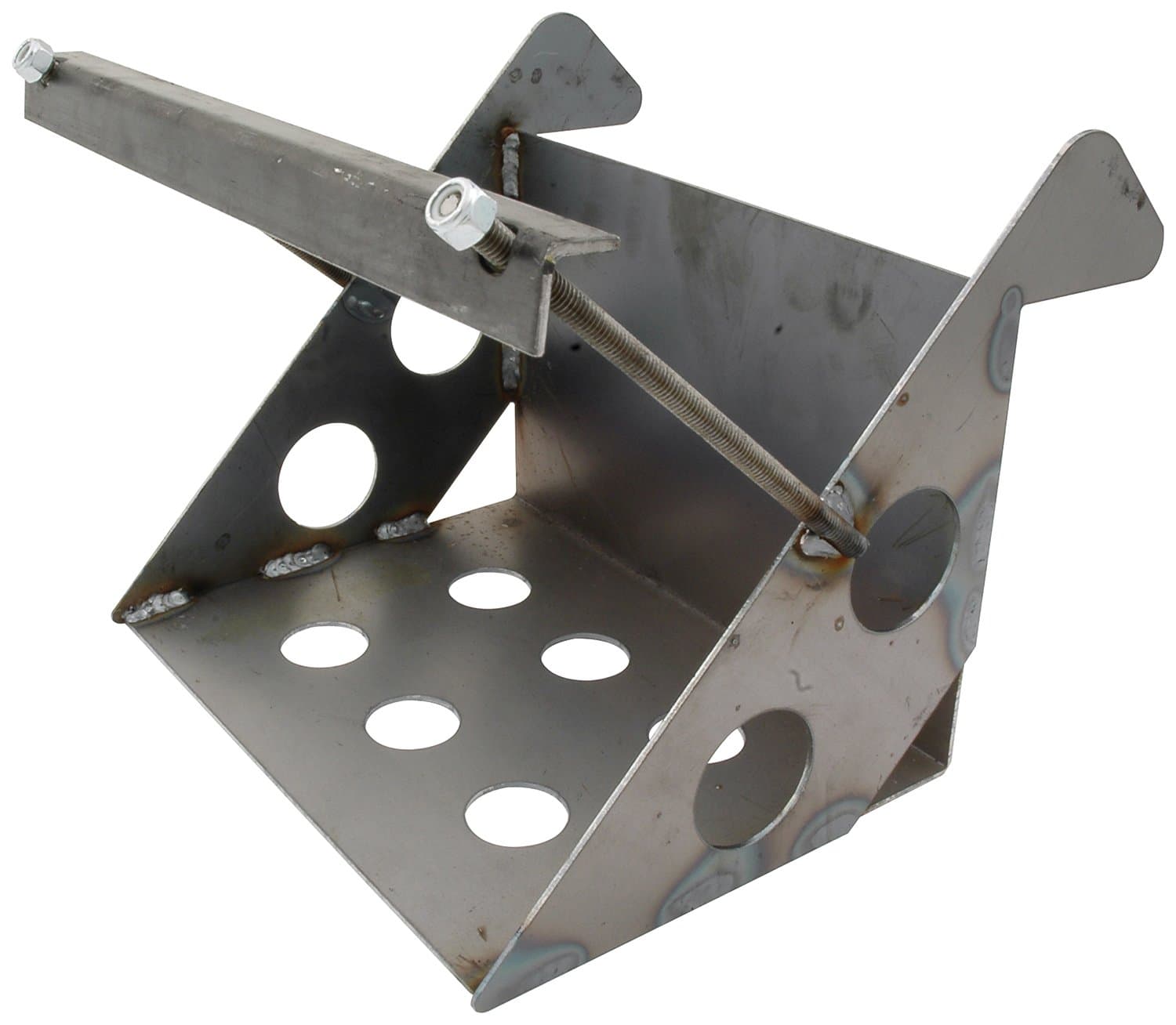 Allstar Performance ALL76101 9-1/2" Wide x 7-1/4" Deep Lightweight Steel Battery Mounting Box